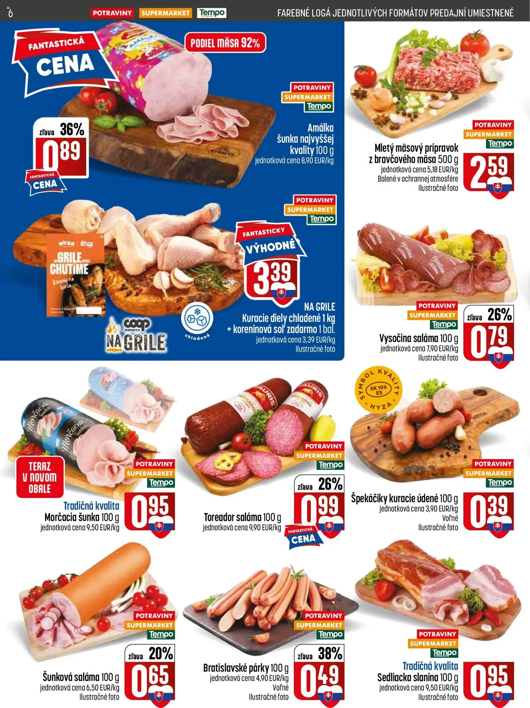 COOP Jednota leták - platný leták od 25.06.2026 strana 6 z 32
