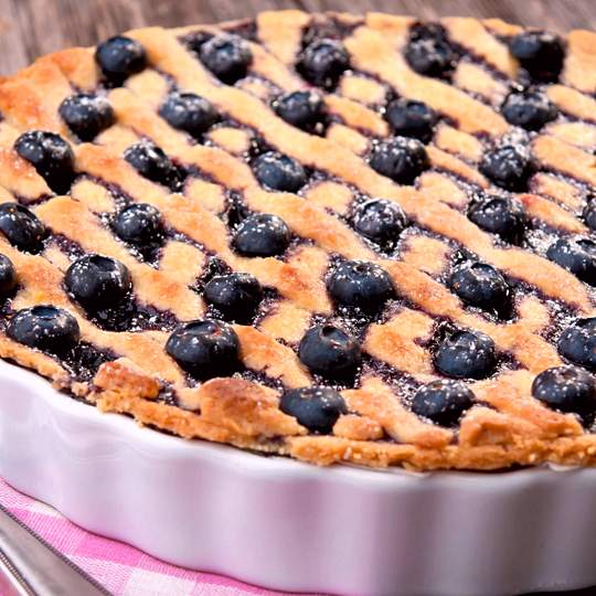 Anteprima ricetta Torta di mirtilli americana