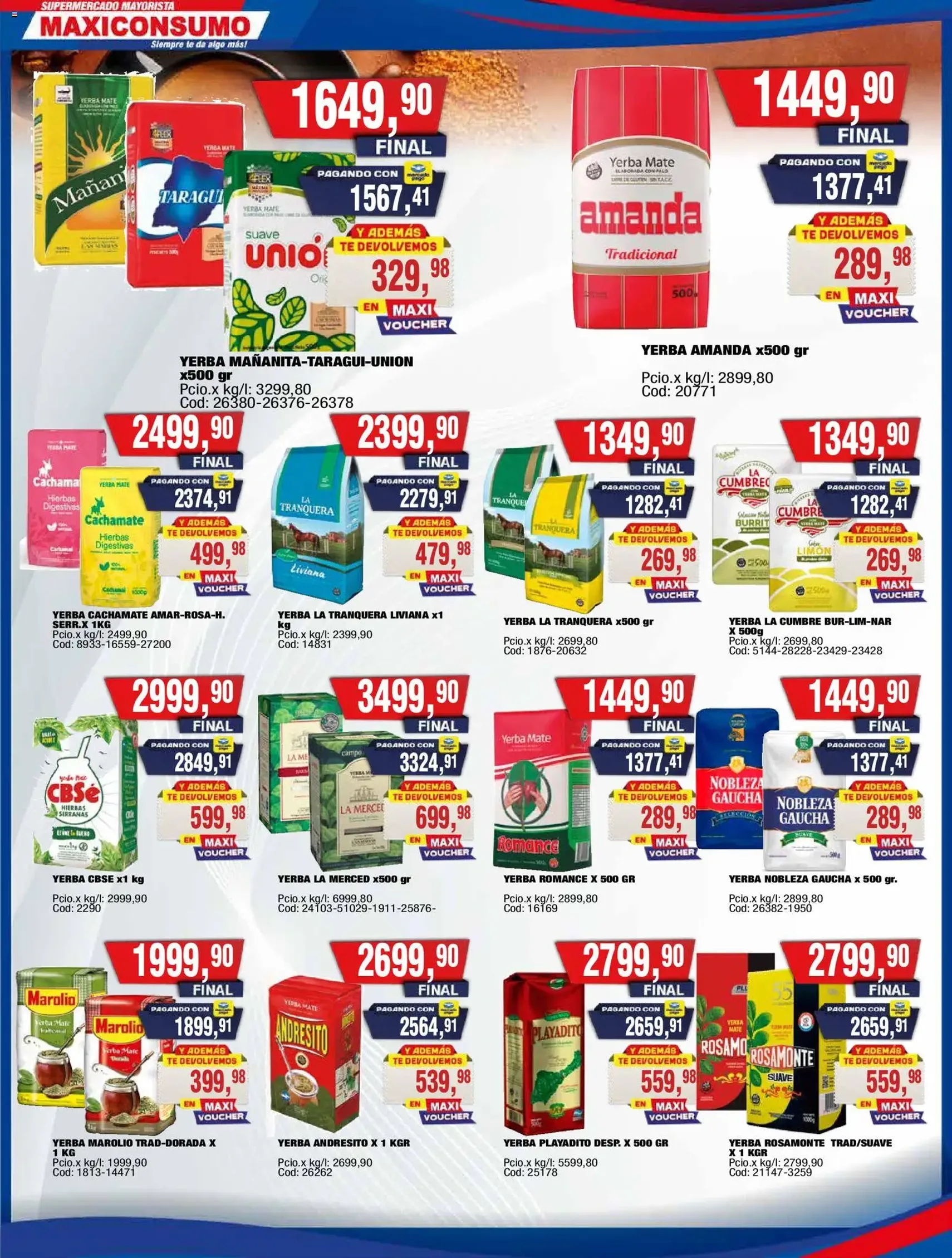 Maxiconsumo ofertas - folleto válido desde 25/05/2026 página 8 de 33
