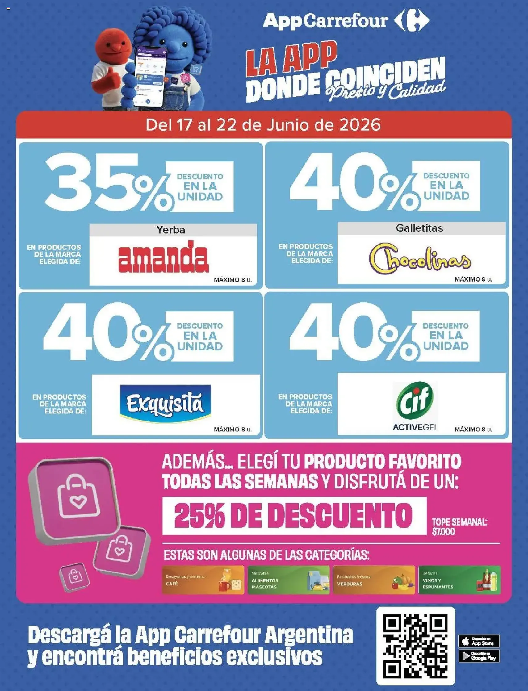 Carrefour ofertas - folleto válido desde 17/06/2026 página 23 de 64