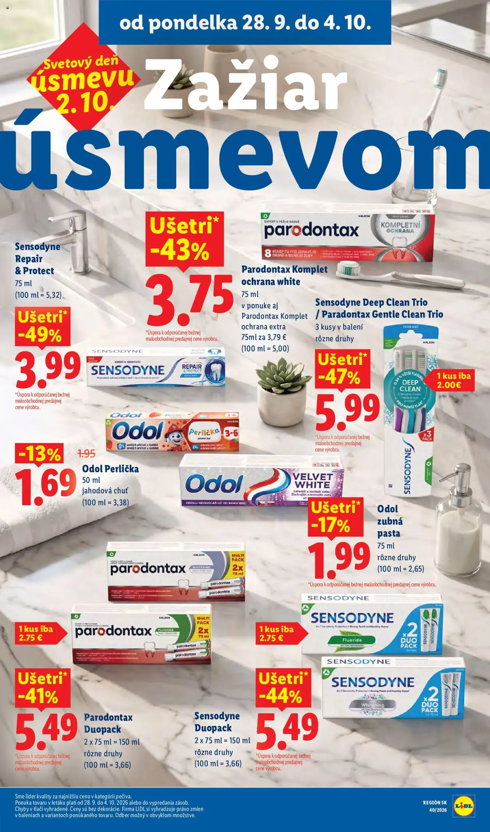 Lidl leták - platný leták od 28.09.2026 strana 45 z 100