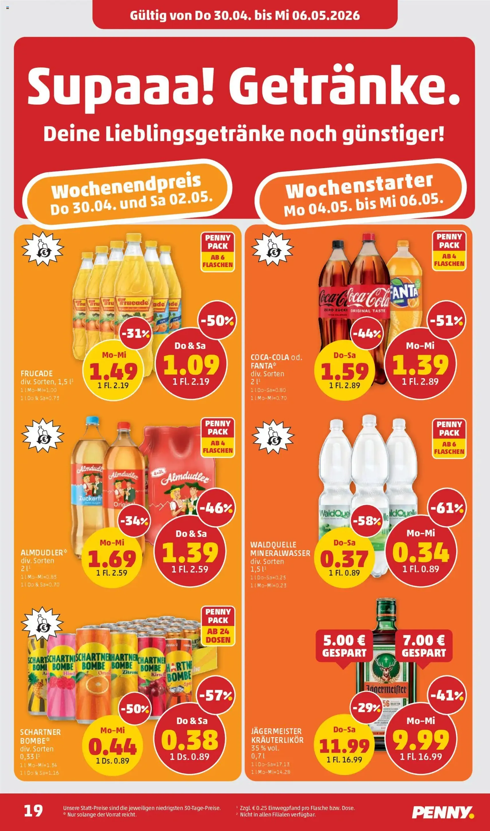 Penny Markt - Flugblatt - Gültiger Prospekt ab 30.04.2026, Seite 19 von insgesamt 32