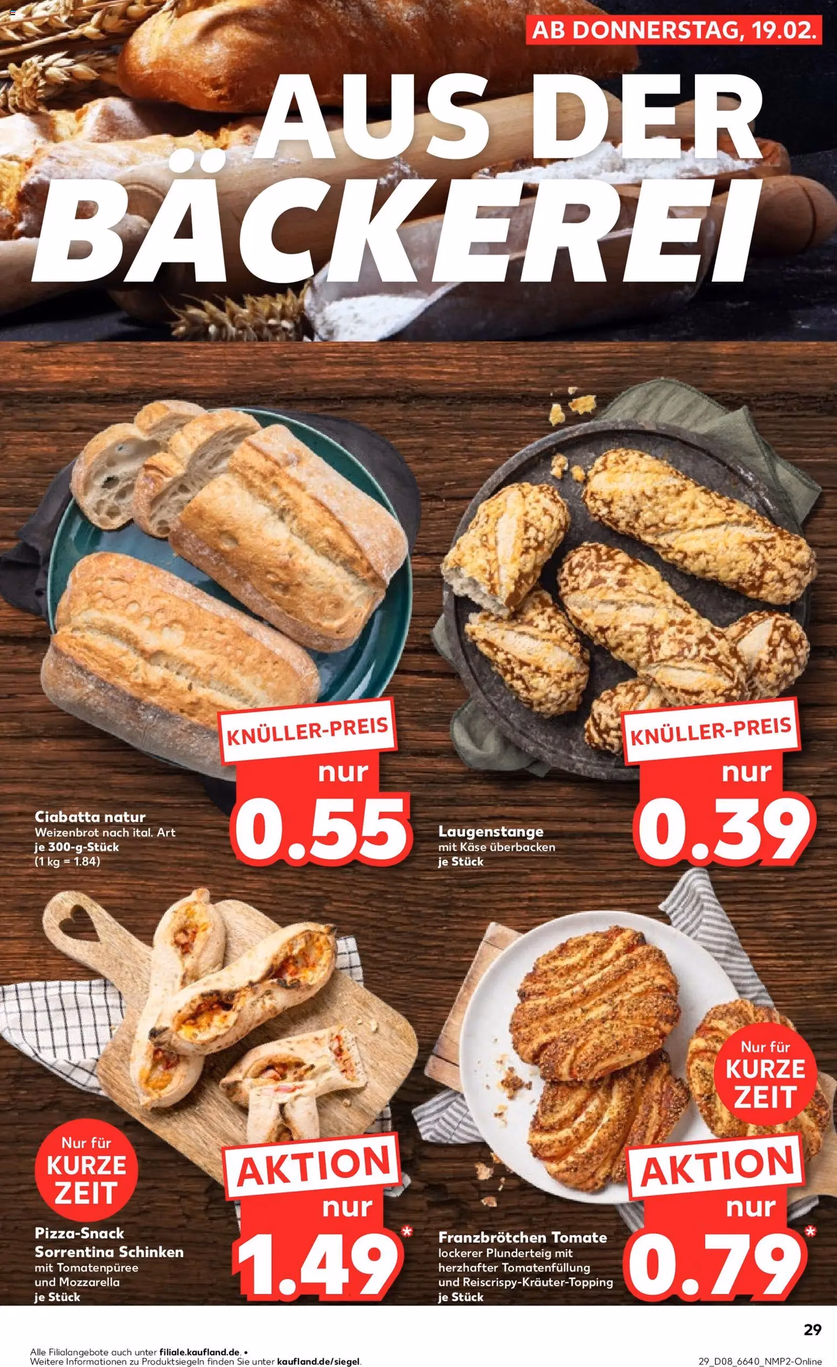 Kaufland Prospekt - Gültiger Prospekt ab 19.02.2026, Seite 29 von insgesamt 59
