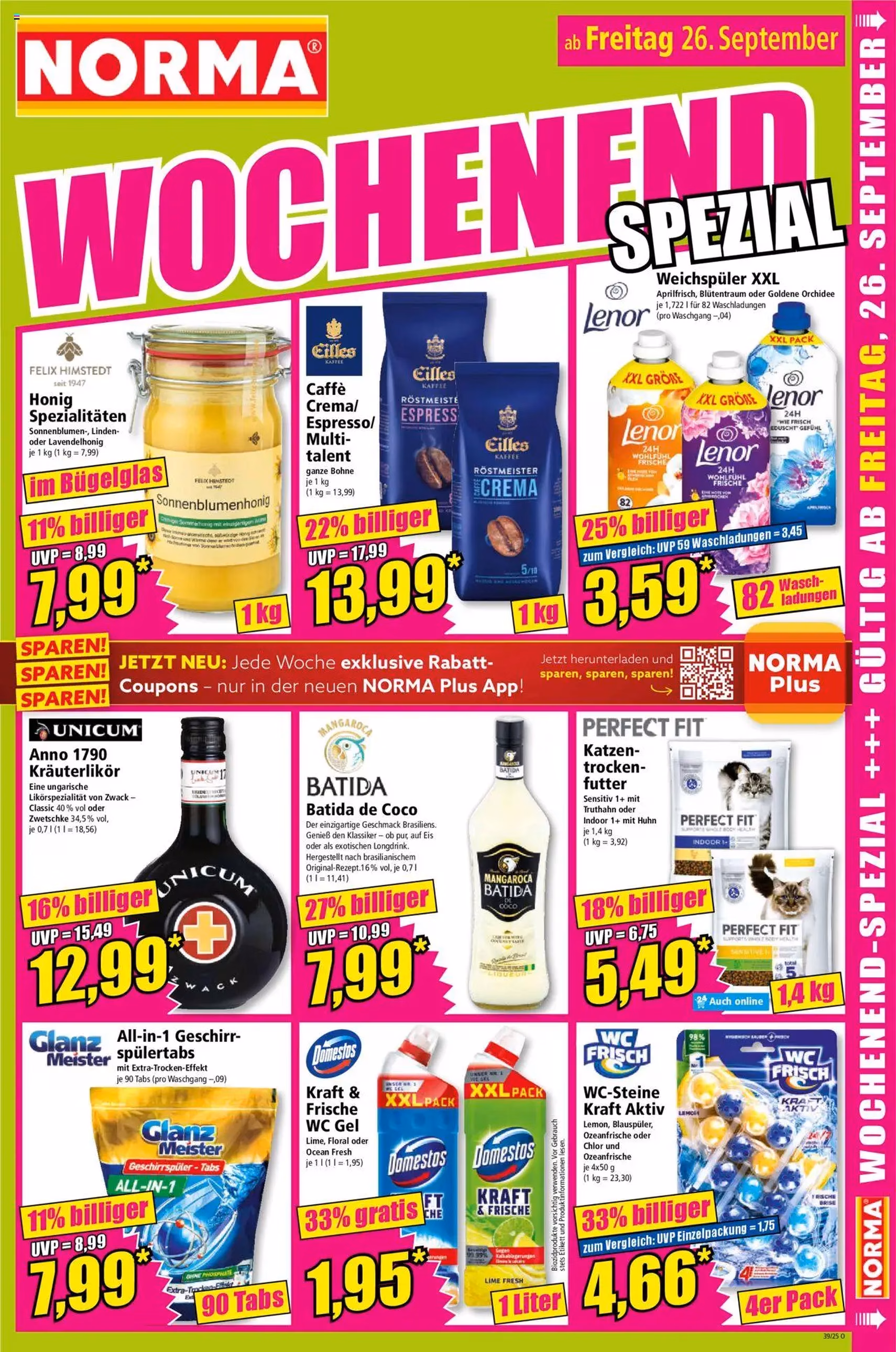Norma Prospekt - Gültiger Prospekt ab 22.09.2025, Seite 16 von insgesamt 19 Norma Prospekt - Gültiger Prospekt ab 22.09.2025, Seite 16 von insgesamt 19