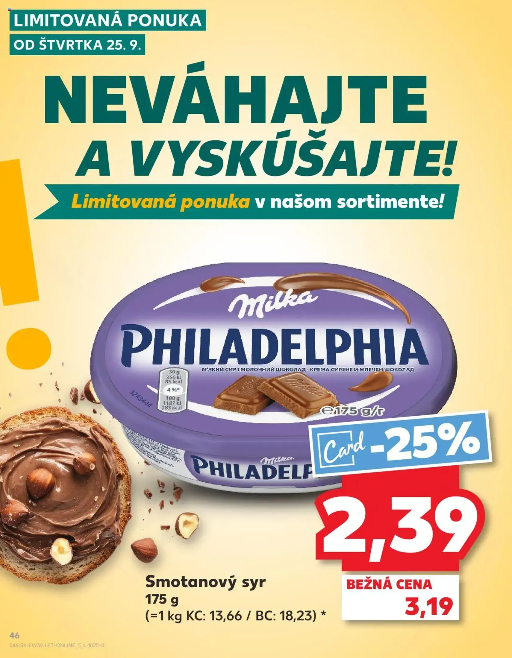 Kaufland Bratislava-Avion - platný leták od 25.09.2025 strana 46 z 78