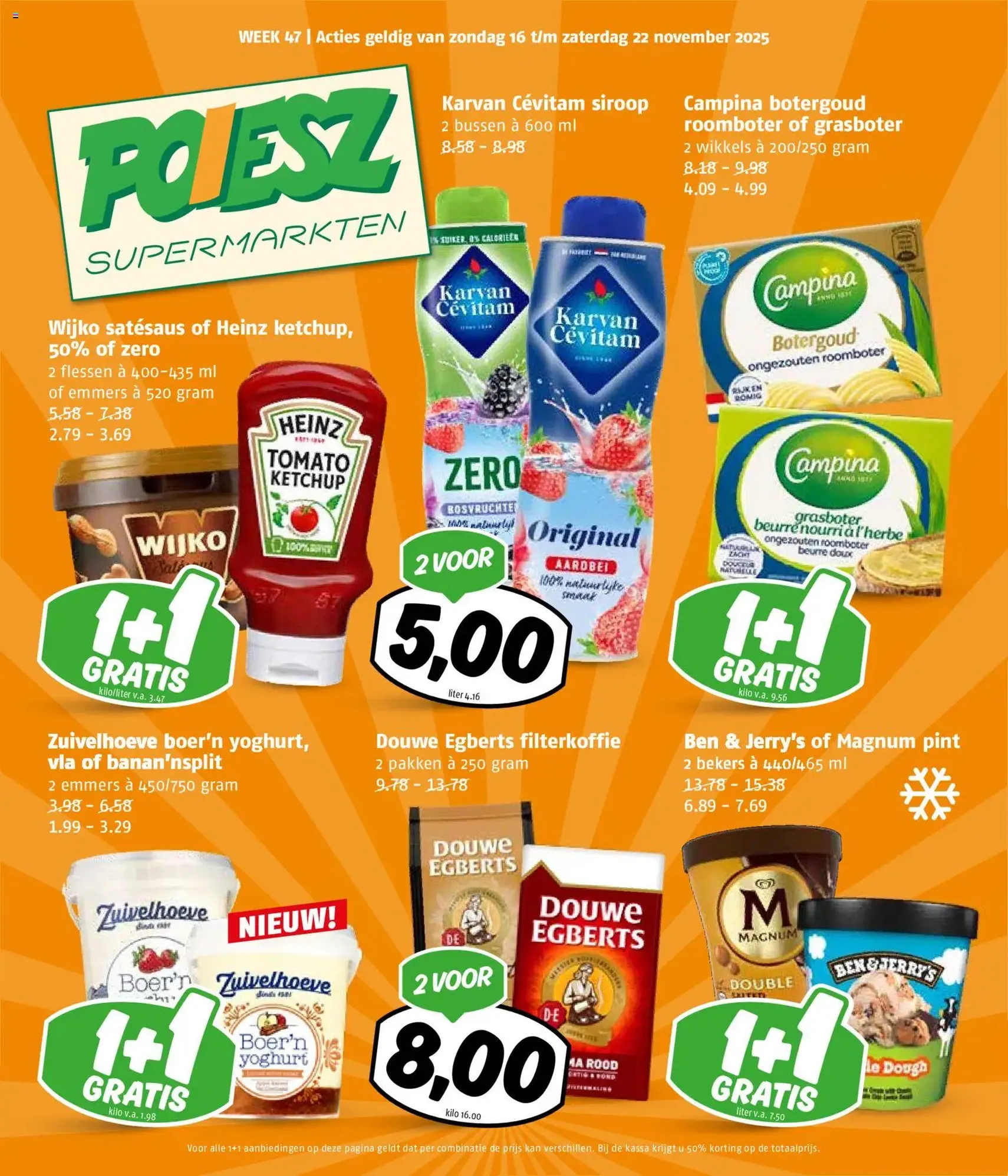 Poiesz - Folder week 47 - geldige folder vanaf 16-11-2025 pagina 1 van 33