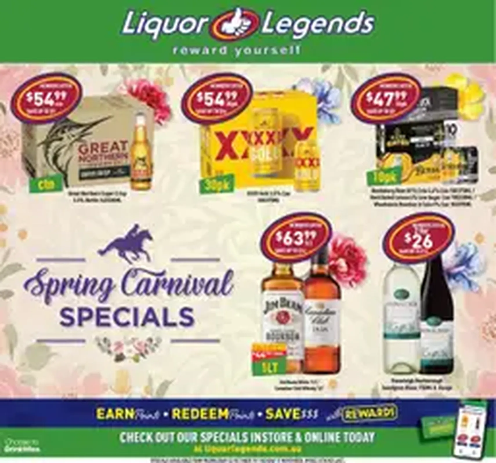 Liquor Legends Catalogue Brisbane - valid flyer from 22/10/2025, page 1 of 1