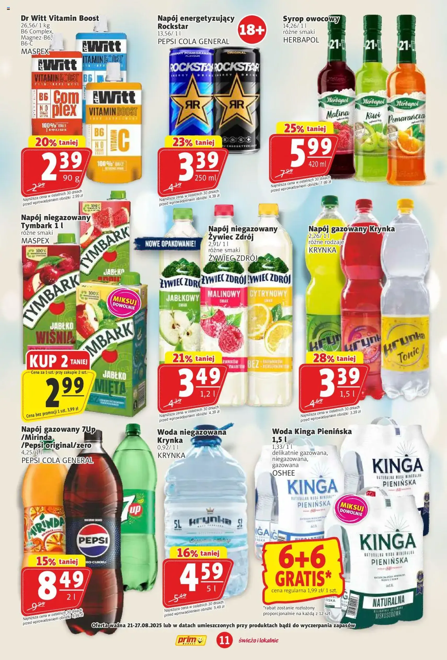 Prim Market Gazetka - ważny gazetka od 21.08.2025 strona 11 z 16