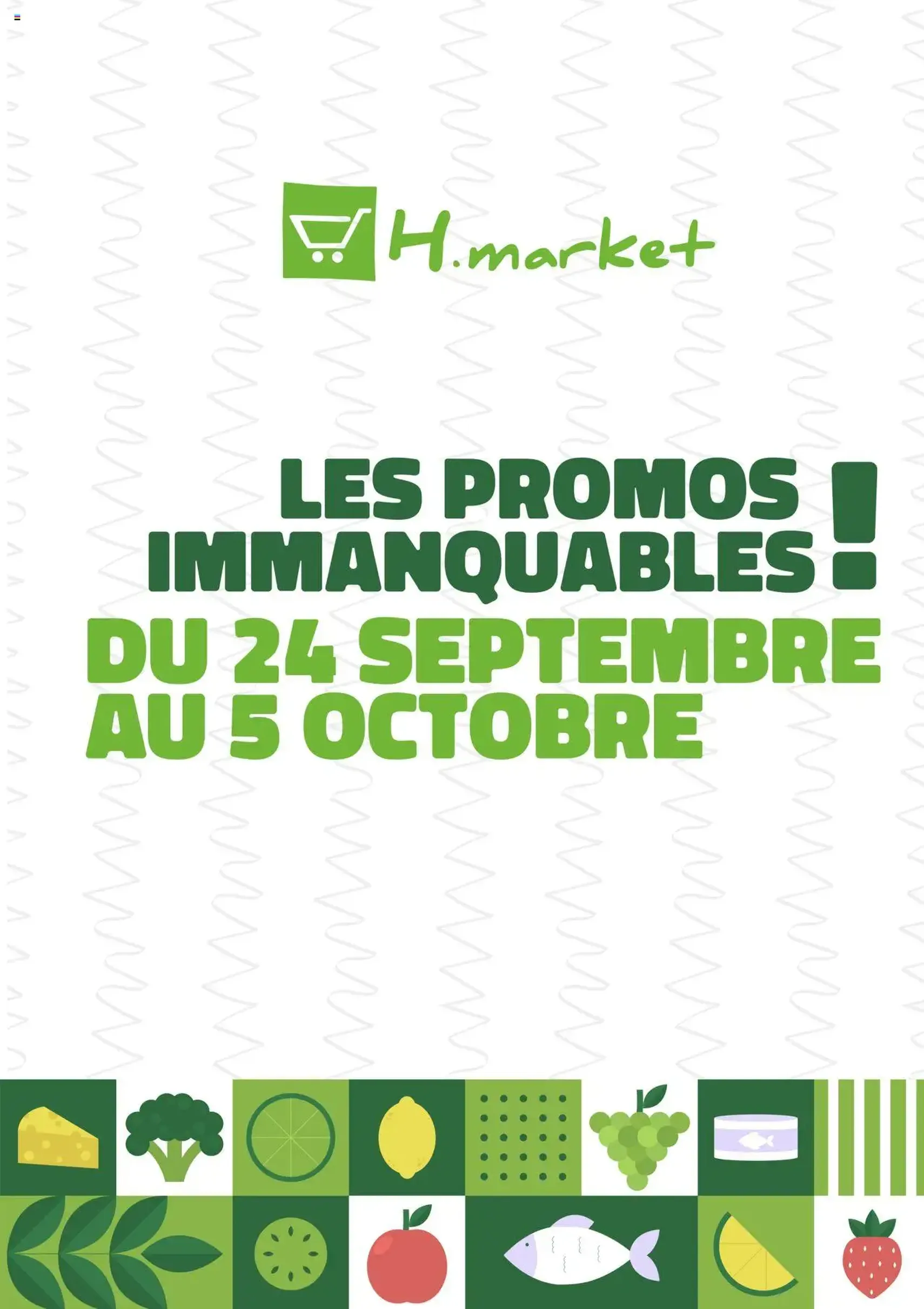 Hmarket catalogue - brochure valable à partir du 24/09/2025, page 1 sur 13