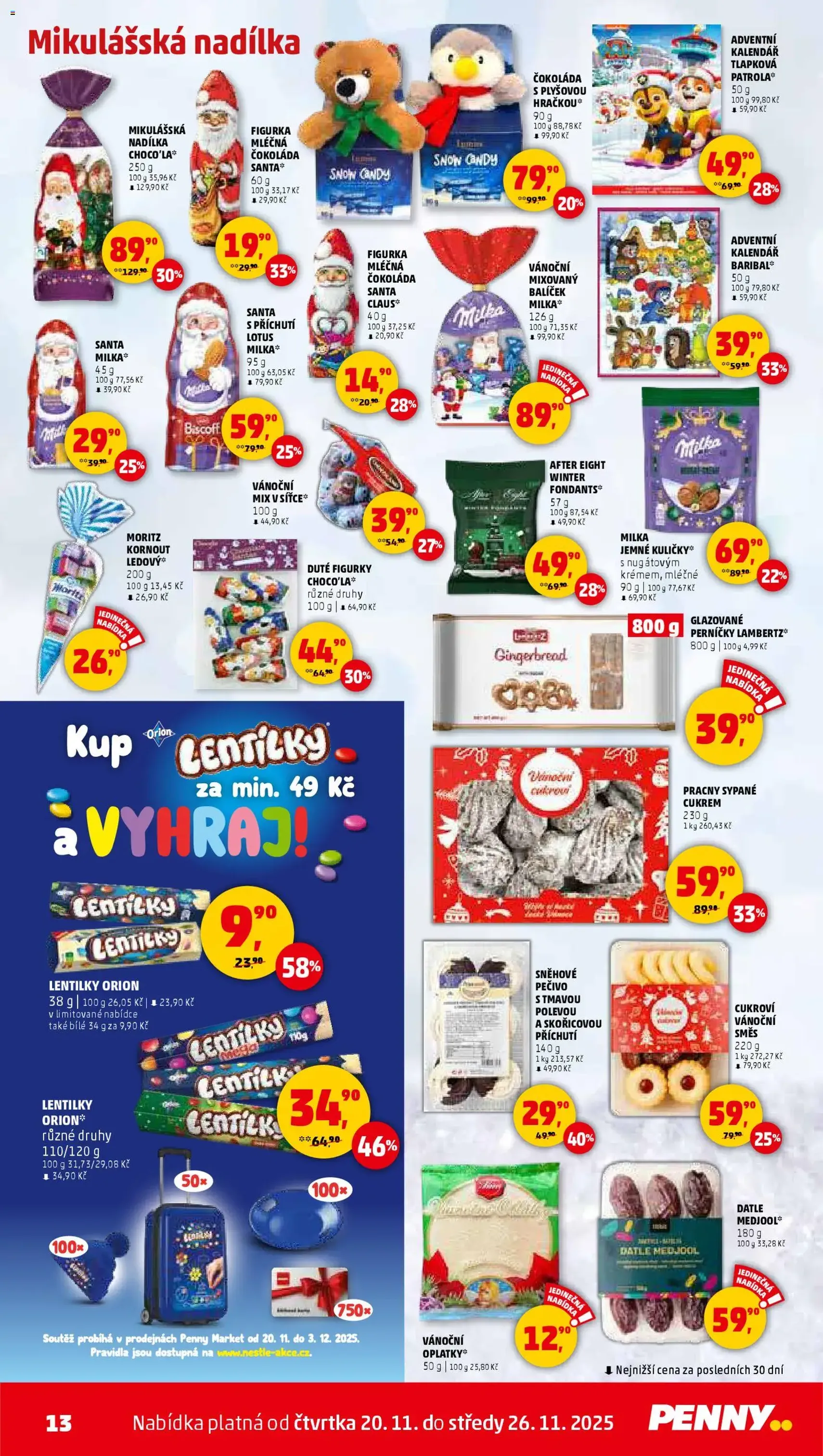 Penny Market leták - Čtvrtečník - platný leták od 20.11.2025 strana 13 z 37