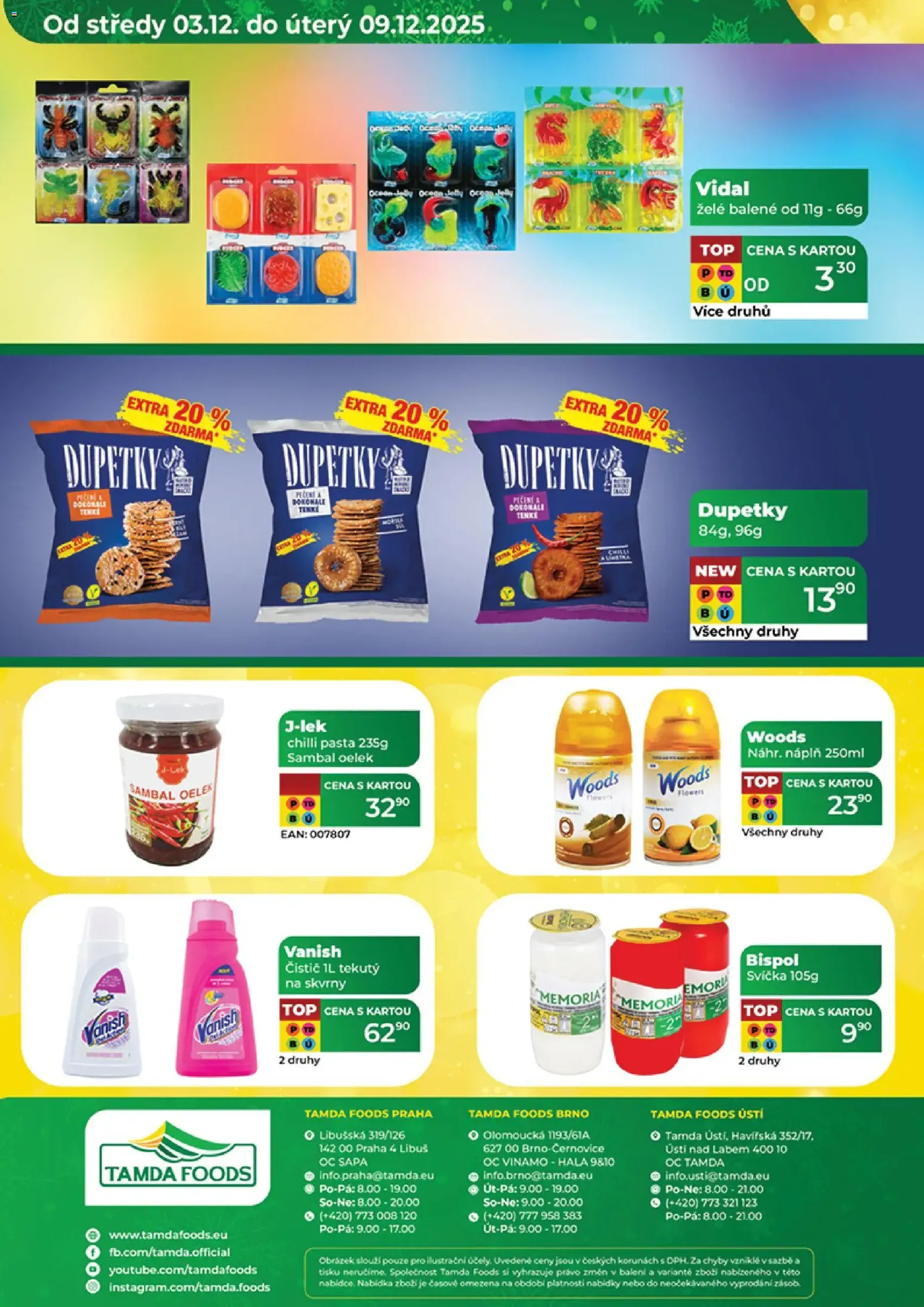 Tamda Foods leták - platný leták od 03.12.2025 strana 52 z 52