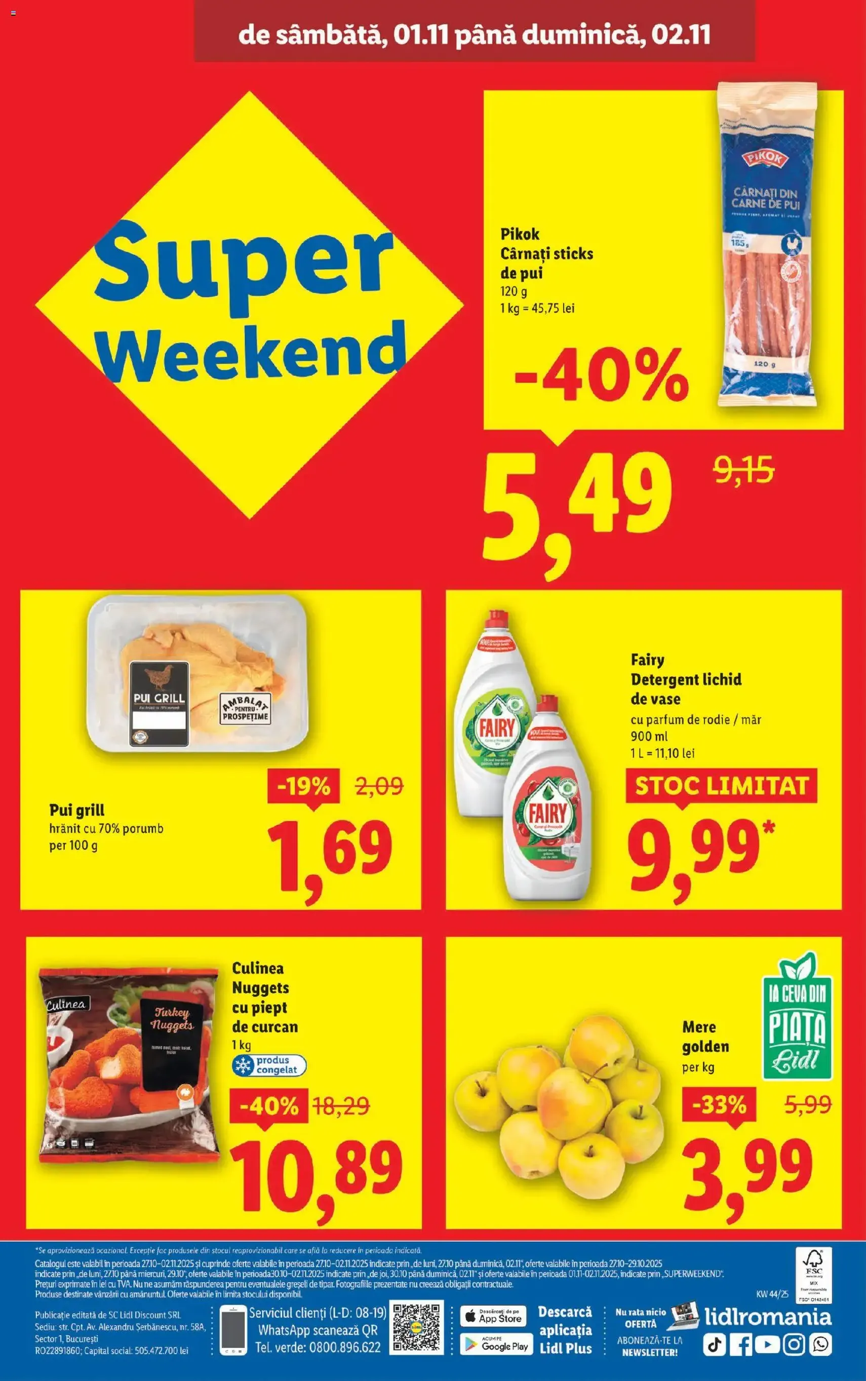 Catalog Lidl - cataloage valabile începând cu 27.10.2025 pagina 40 din 40 Catalog Lidl - cataloage valabile începând cu 27.10.2025 pagina 40 din 40