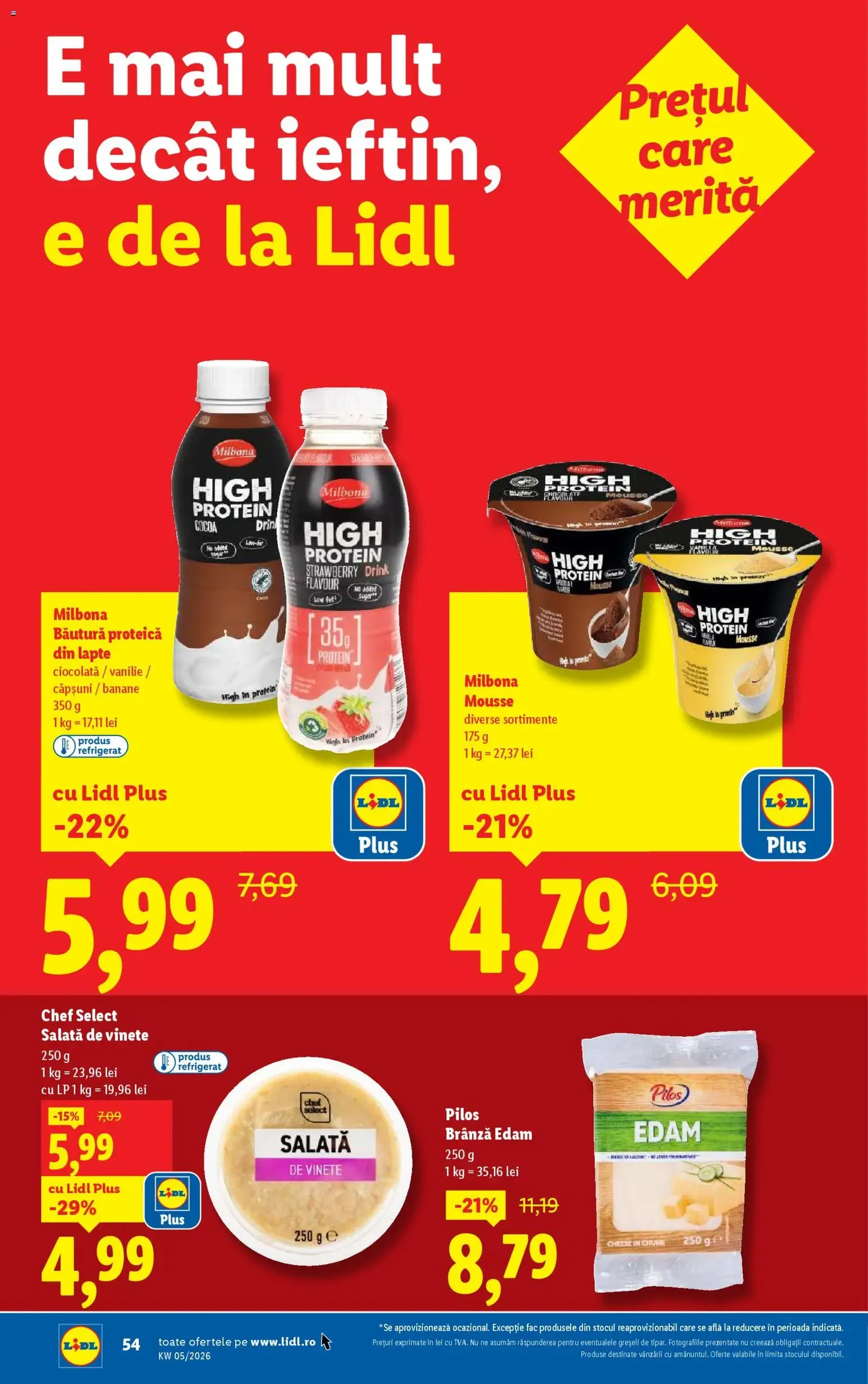 Catalog Lidl - cataloage valabile începând cu 26.01.2026 pagina 54 din 74