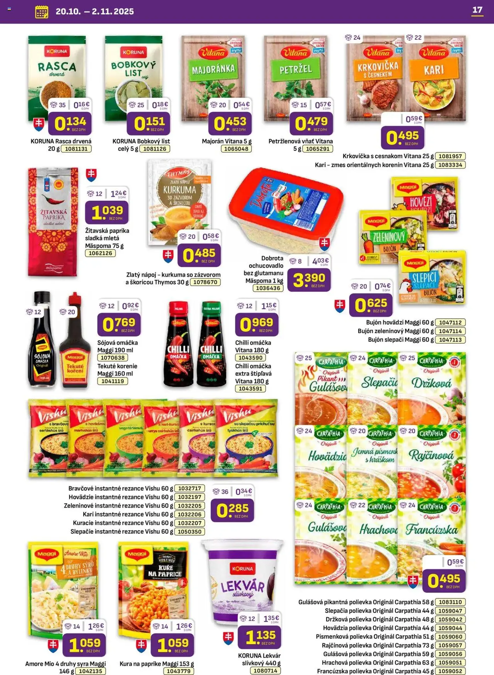Libex leták - platný leták od 20.10.2025 strana 17 z 32