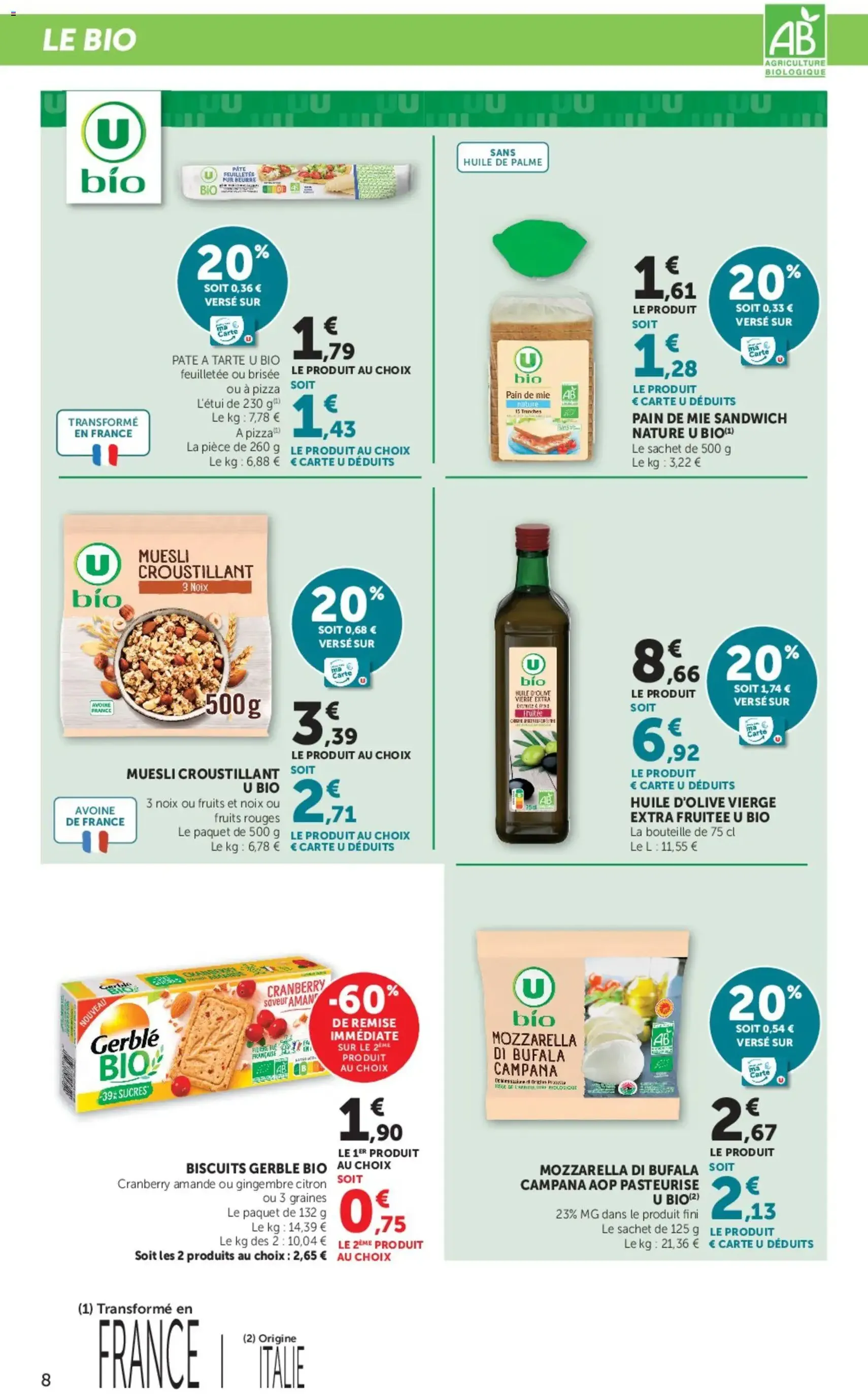 U Express catalogue - brochure valable à partir du 23/06/2026, page 8 sur 18