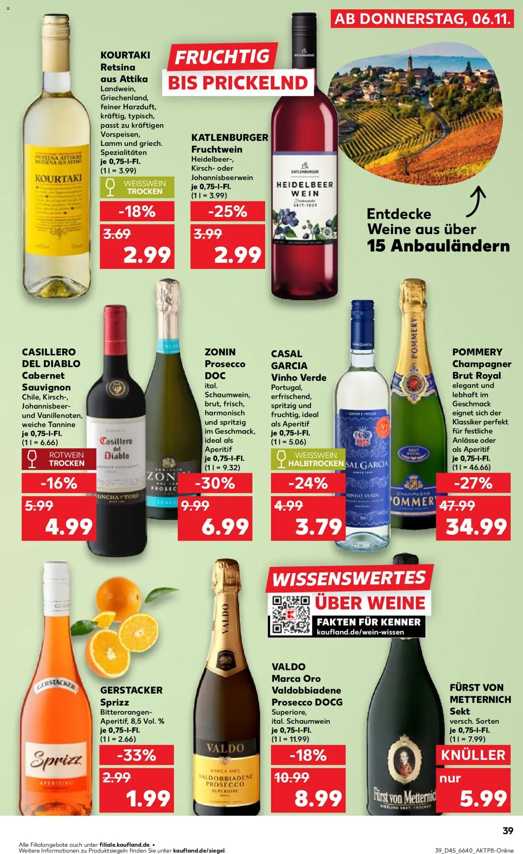 Kaufland Prospekt - Gültiger Prospekt ab 06.11.2025, Seite 39 von insgesamt 64