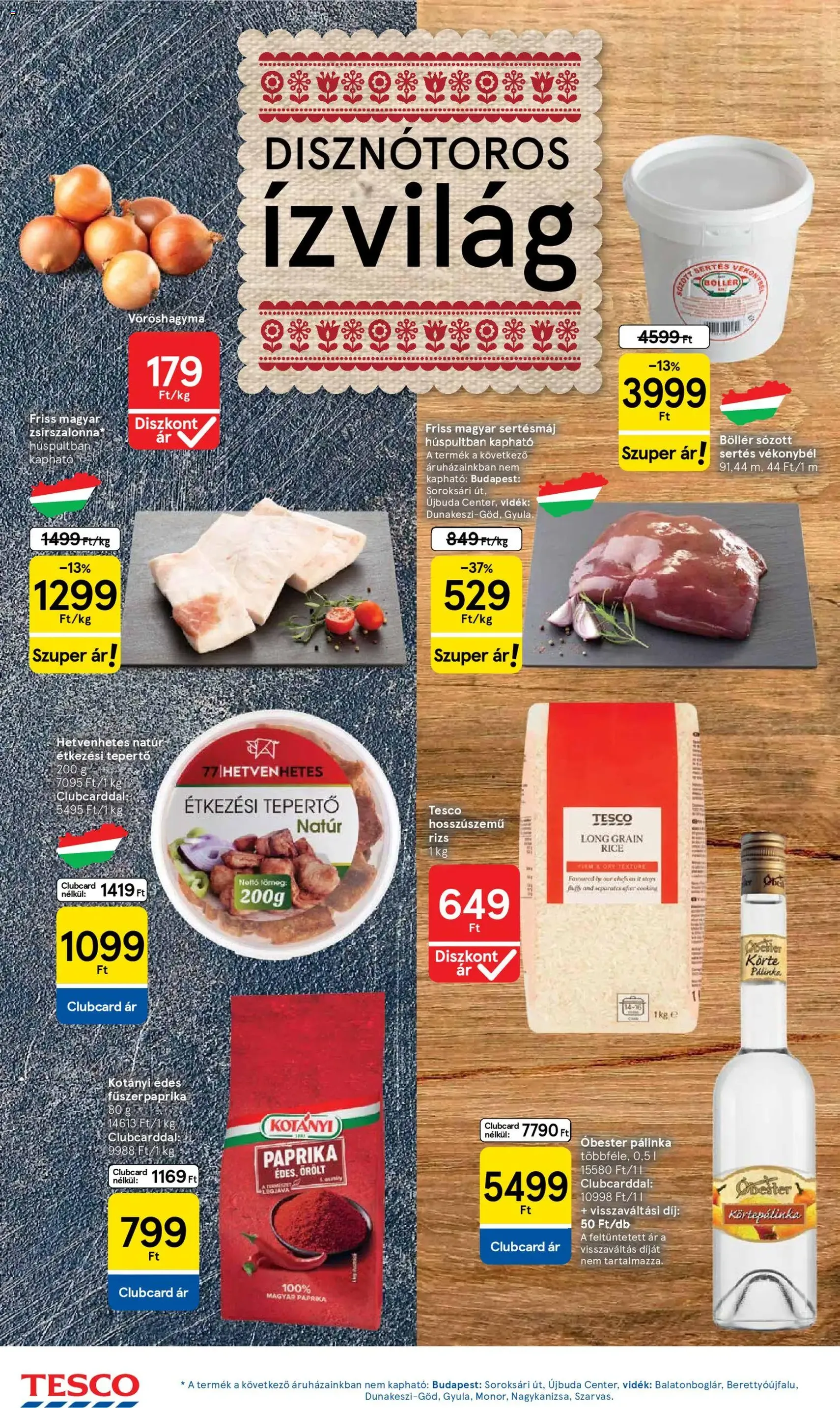 Tesco Hipermarket - Akciós újság - 2026.01.29. érvényes szórólap 12 oldal 30 oldalból