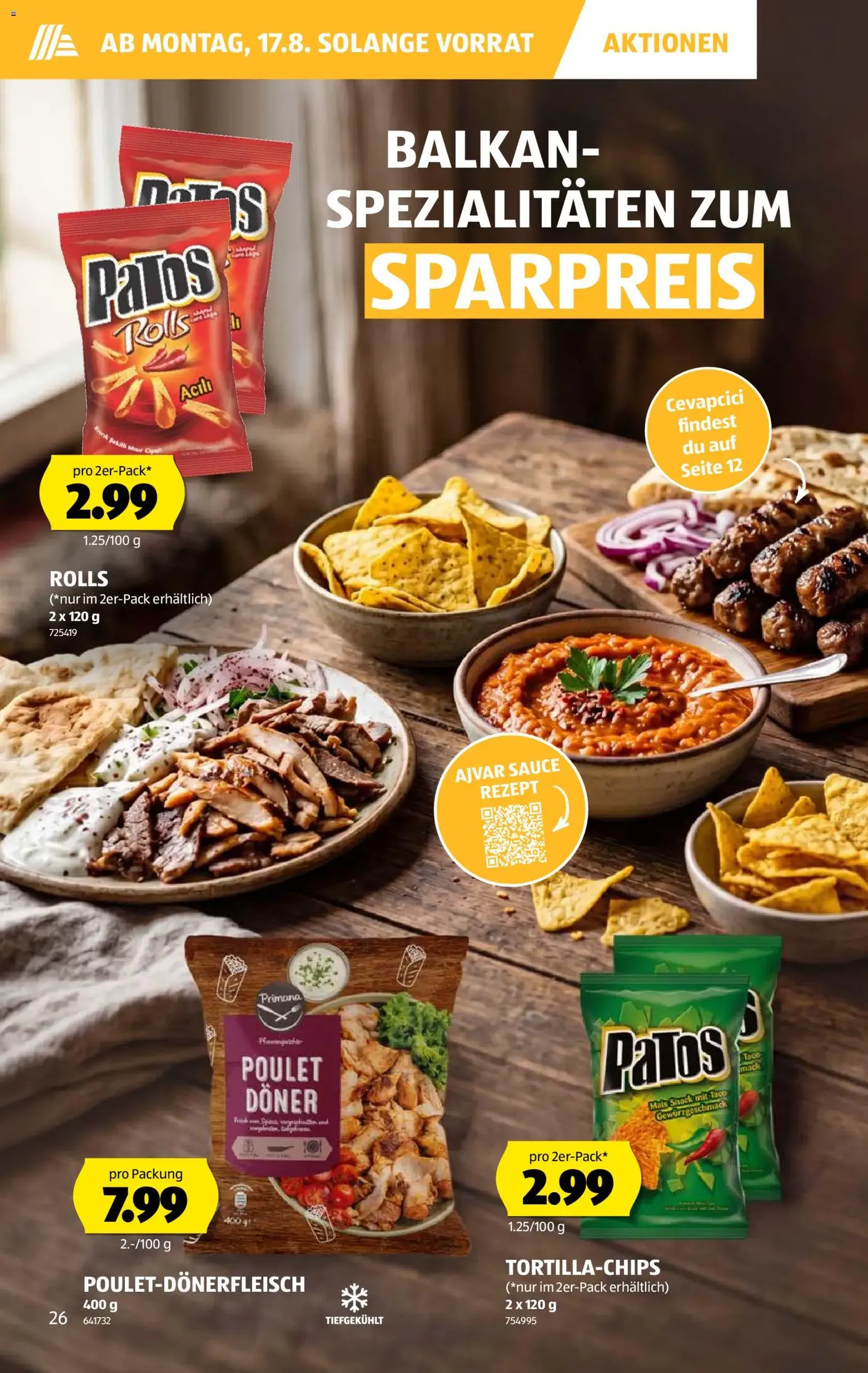 Aldi aktionen - Gültiger Prospekt ab 13.08.2026, Seite 26 von insgesamt 47