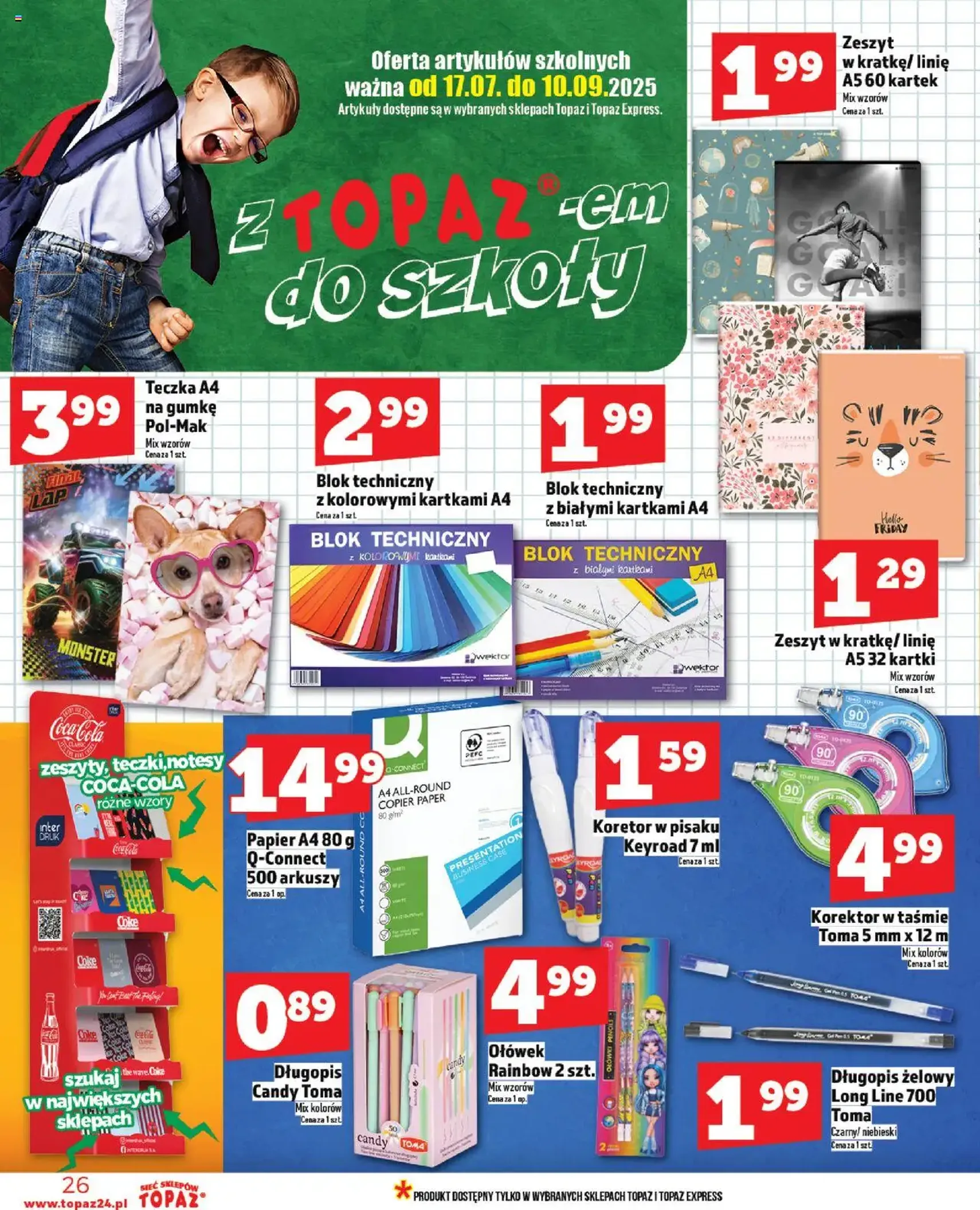 Topaz Gazetka - ważny gazetka od 17.07.2025 strona 26 z 28 Topaz Gazetka - ważny gazetka od 17.07.2025 strona 26 z 28