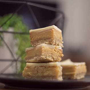 Recipe preview Gluten-free white chocolate Caramilk slice recipe