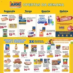 Akki Atacadista - Ofertas da semana - pré-visualização do folheto, válido a partir de 08/09/2025
