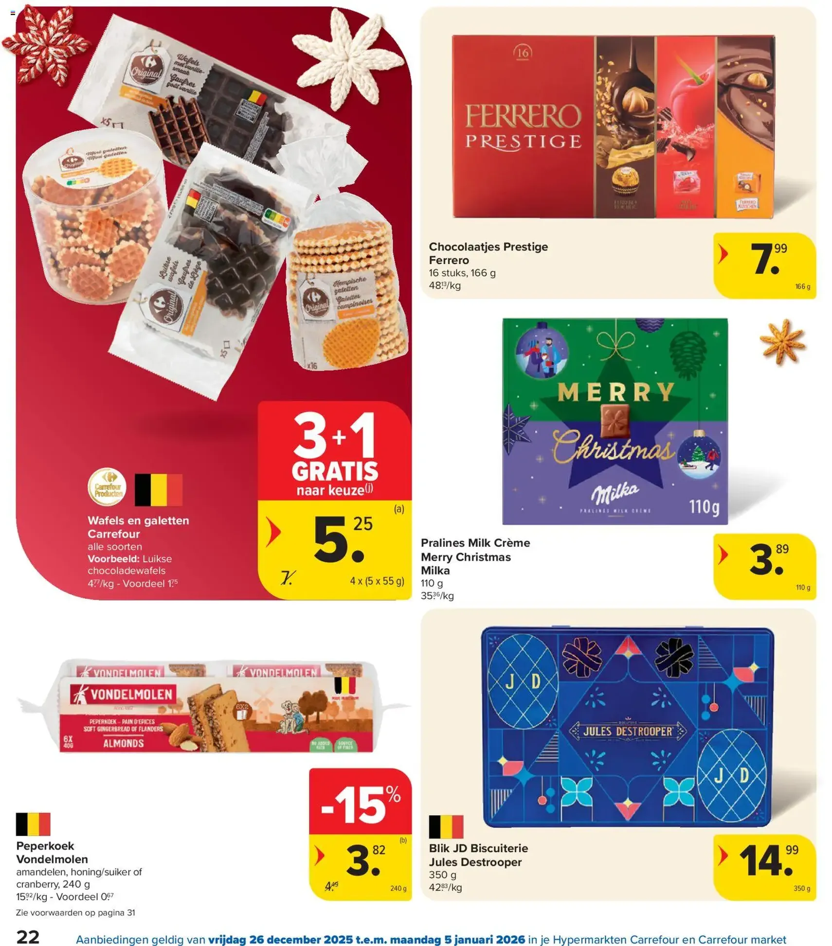 Carrefour folder week 1 - geldige folder vanaf 26/12/2025 pagina 22 van 32