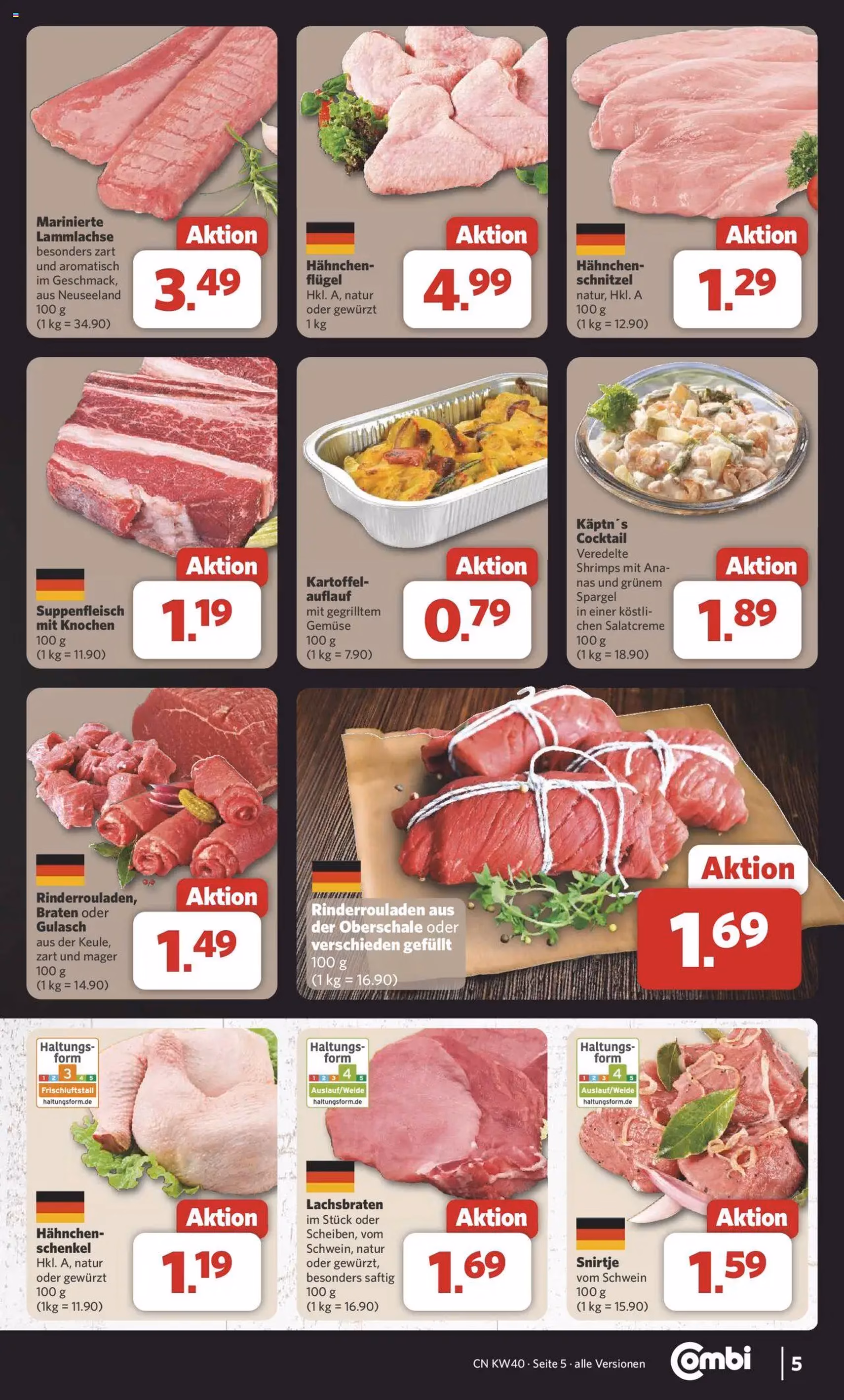 Combi Prospekt - Gültiger Prospekt ab 29.09.2025, Seite 5 von insgesamt 33