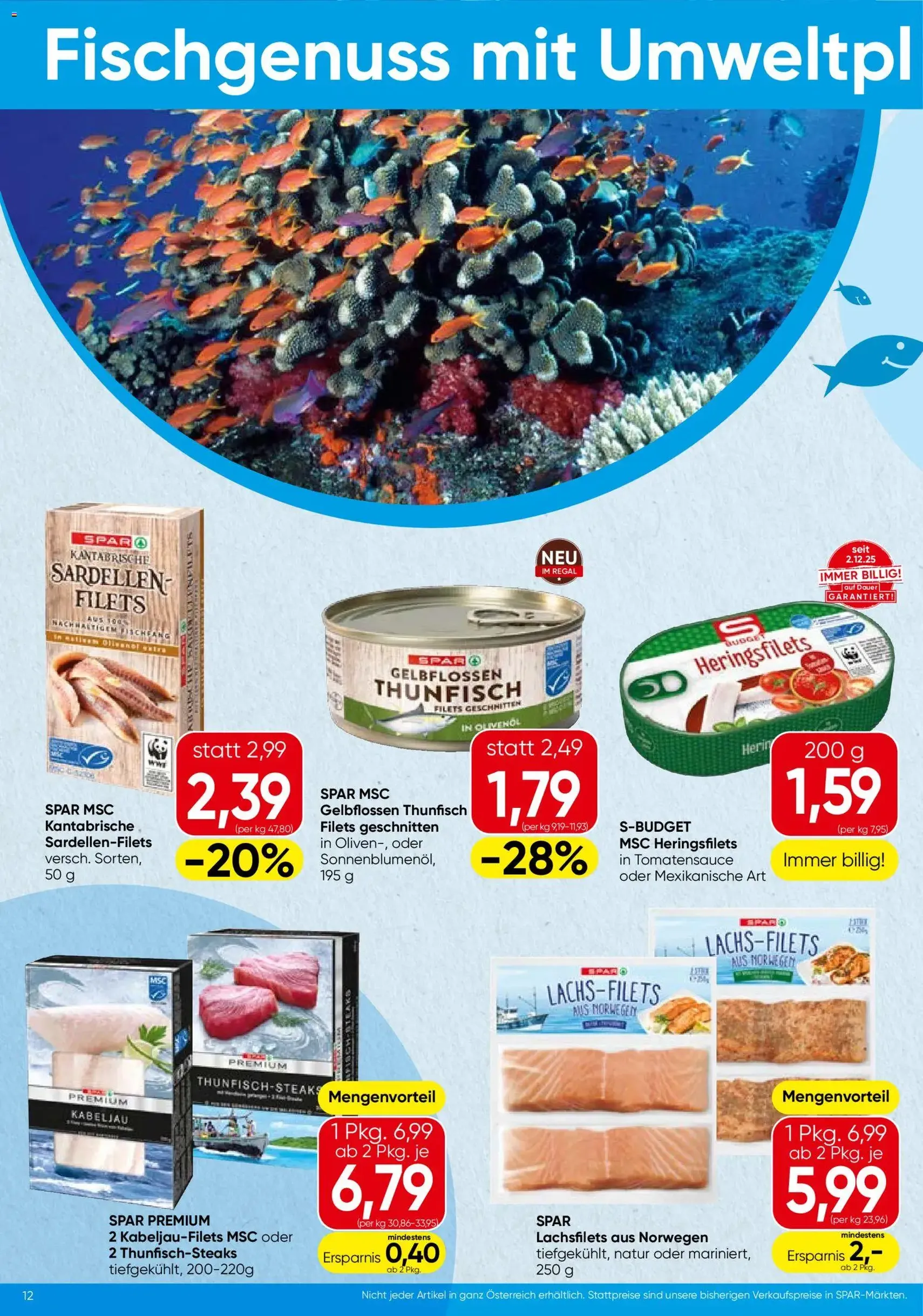 Spar Flugblatt - Gültiger Prospekt ab 24.09.2026, Seite 12 von insgesamt 20