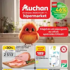Auchan akciós újság - szórólap előnézete érvényes 2026.03.05. -tól