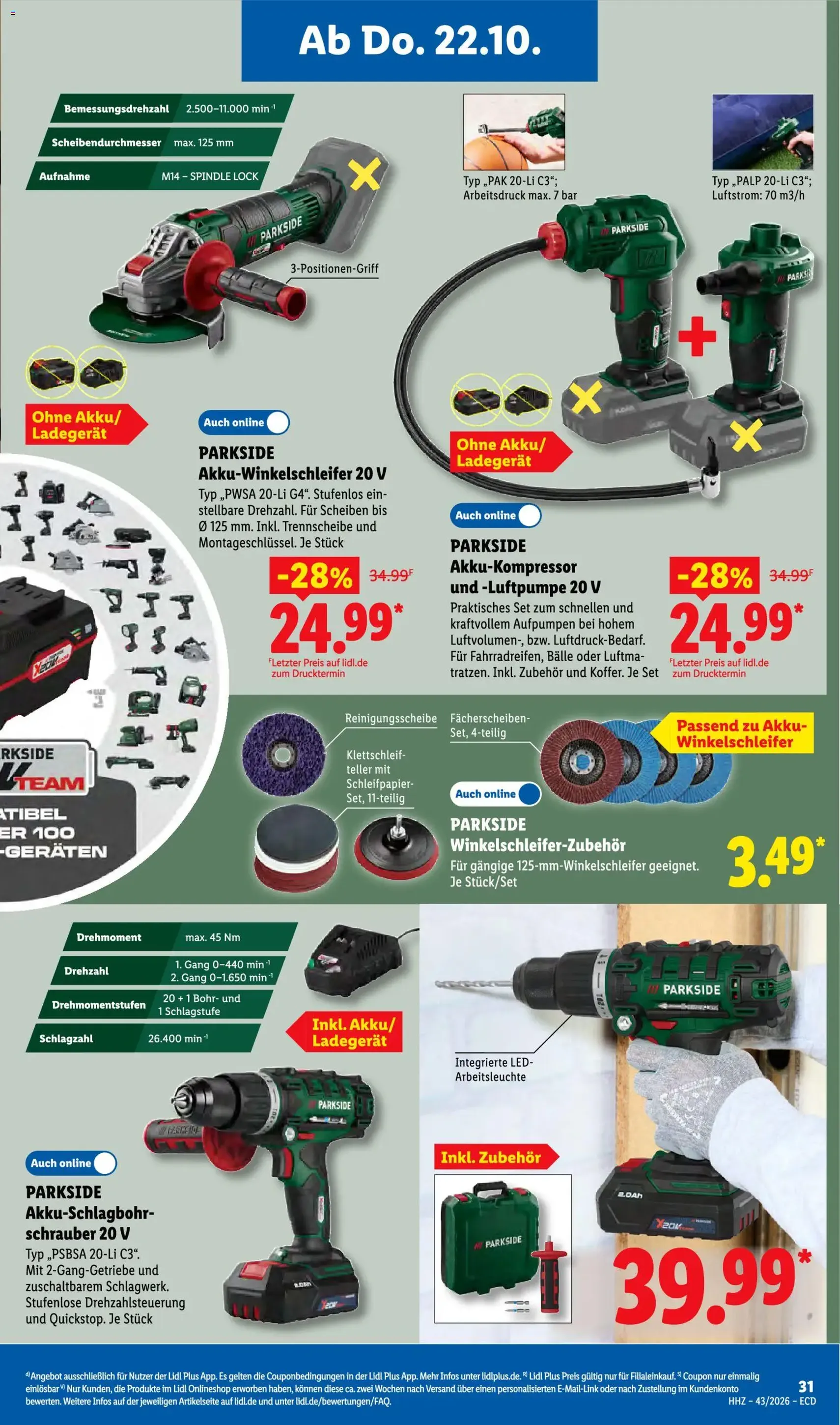 Lidl Prospekt - Gültiger Prospekt ab 19.10.2026, Seite 47 von insgesamt 73