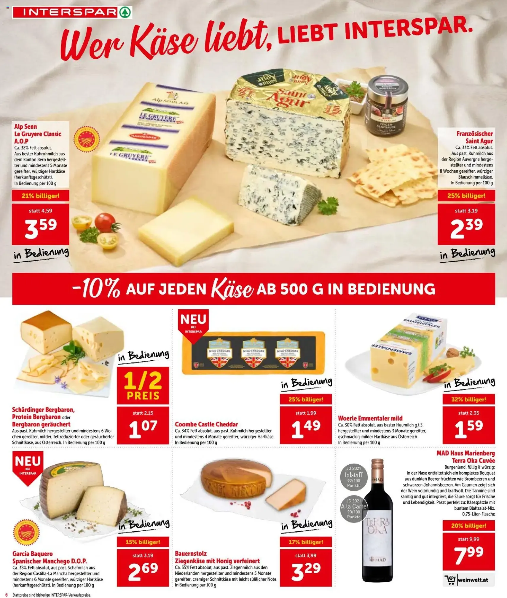 Interspar - Flugblatt - Gültiger Prospekt ab 06.08.2026, Seite 6 von insgesamt 16