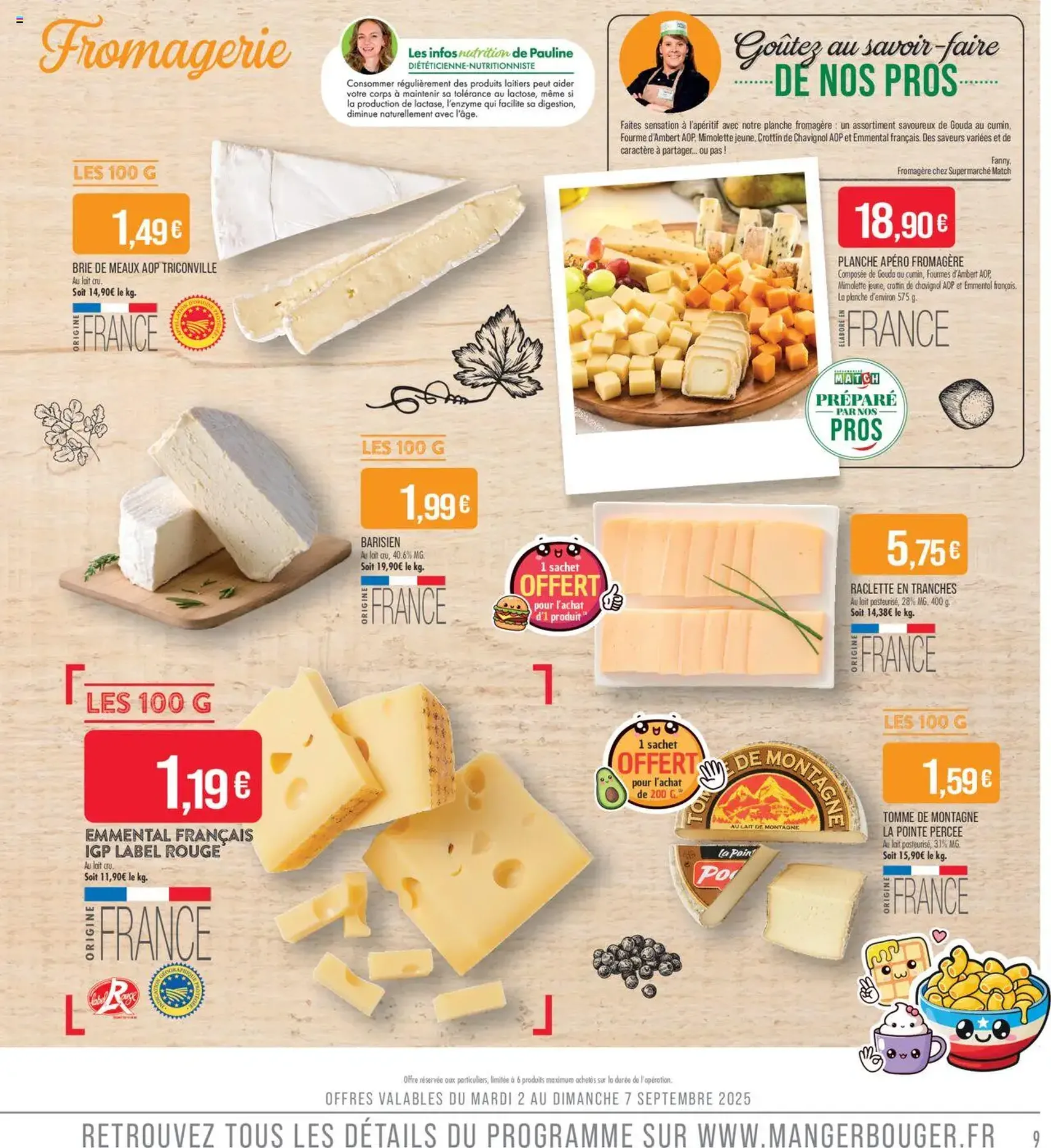 Match Supermarché catalogue - brochure valable à partir du 02/09/2025, page 9 sur 26 Match Supermarché catalogue - brochure valable à partir du 02/09/2025, page 9 sur 26