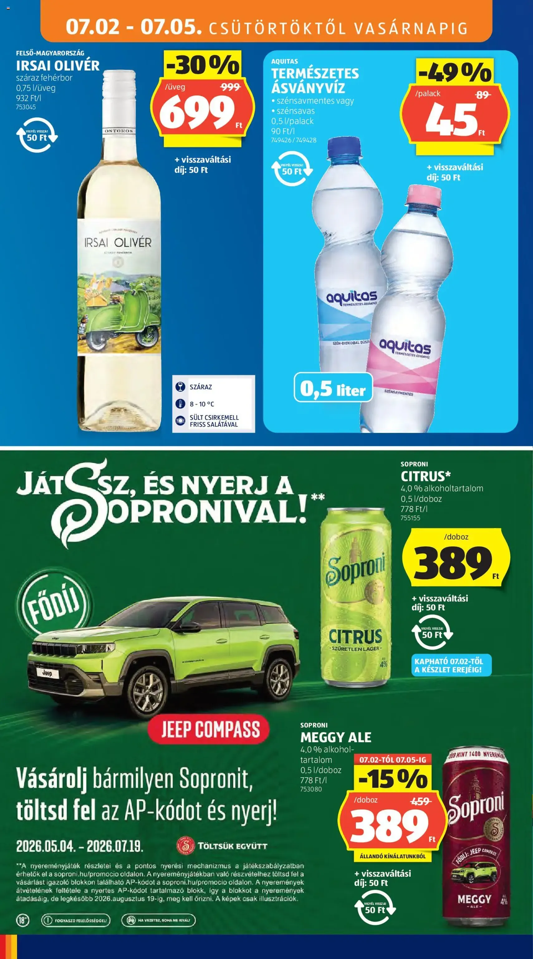 Aldi akciós újság - 2026.07.02. érvényes szórólap 20 oldal 61 oldalból