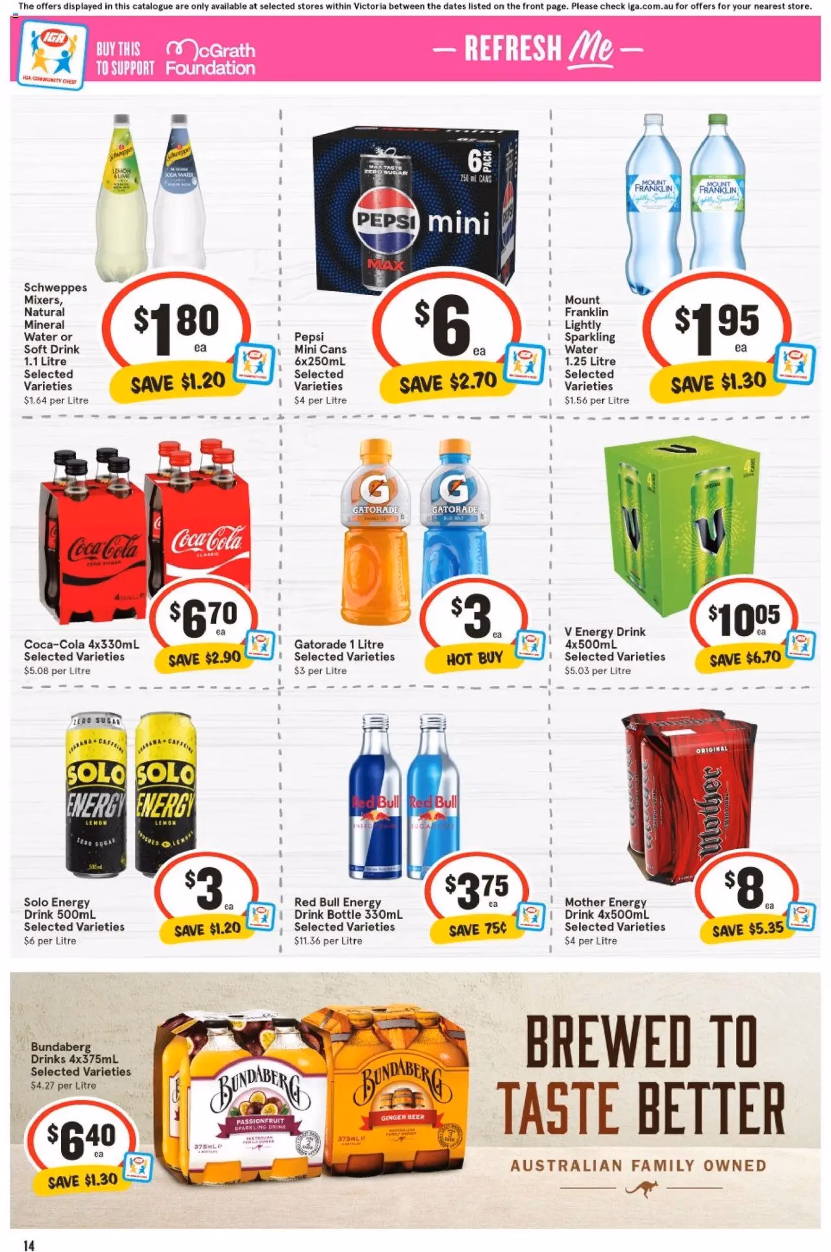 IGA Catalogue VIC - valid flyer from 10/09/2025, page 14 of 32