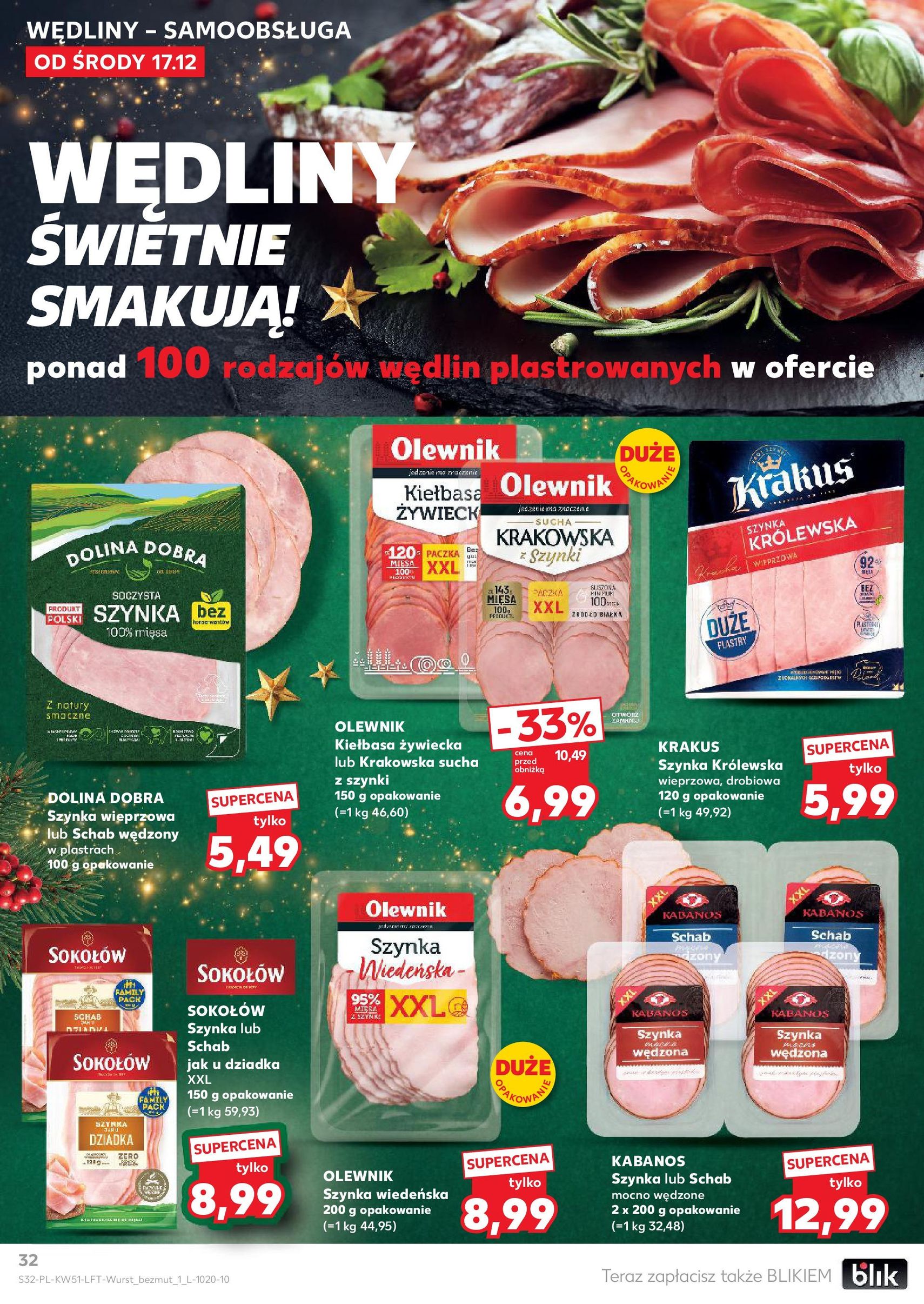 Kaufland gazetka - ważny gazetka od 17.12.2025 strona 32 z 64