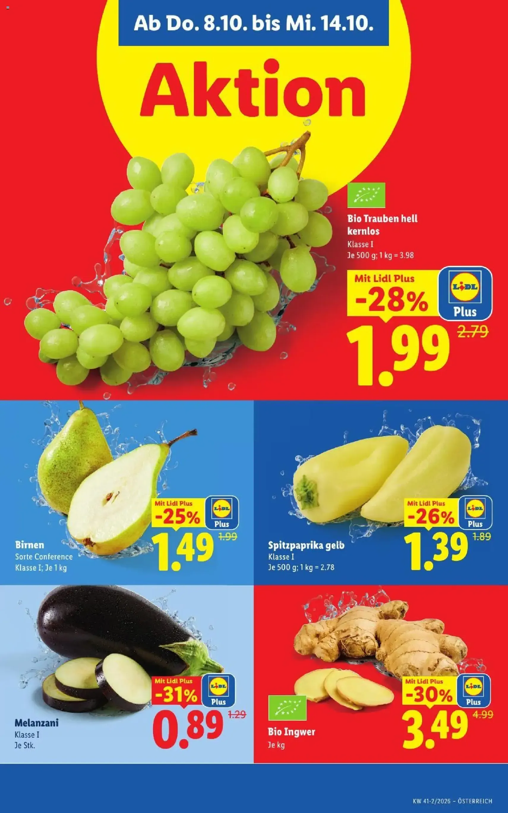 Lidl Flugblatt - Gültiger Prospekt ab 08.10.2026, Seite 3 von insgesamt 56
