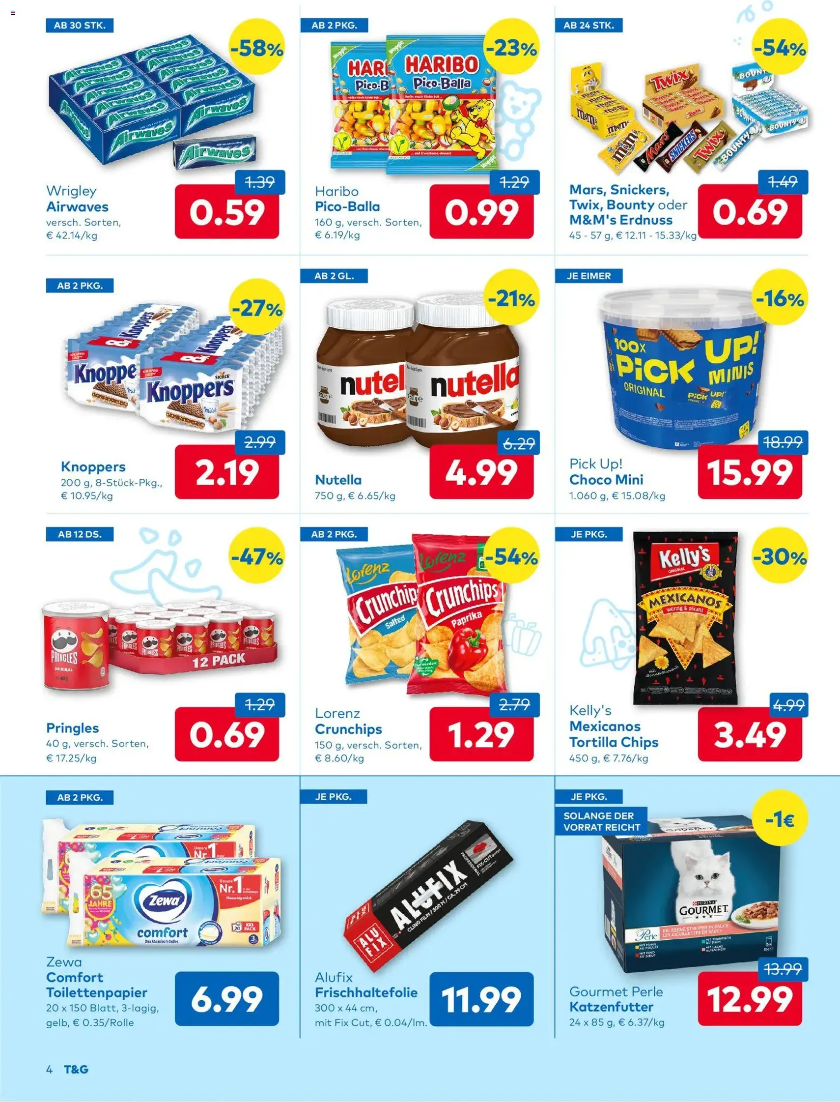 T&G Flugblatt - Gültiger Prospekt ab 06.11.2025, Seite 4 von insgesamt 8