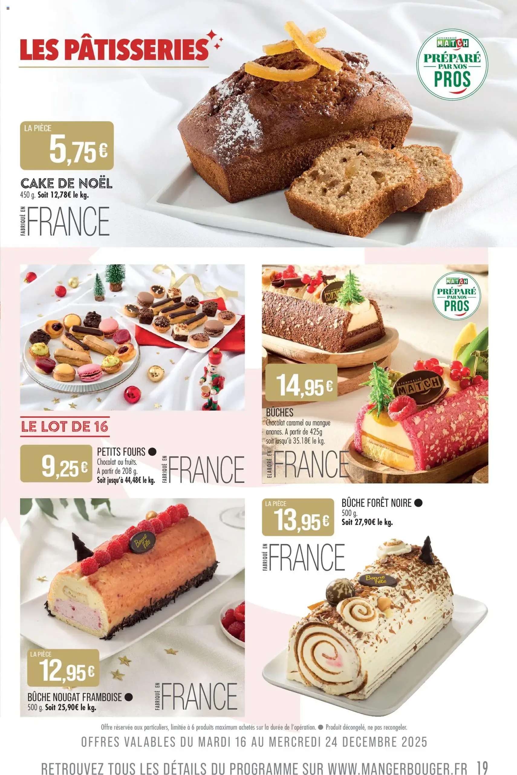 Match Supermarché catalogue - brochure valable à partir du 16/12/2025, page 19 sur 48