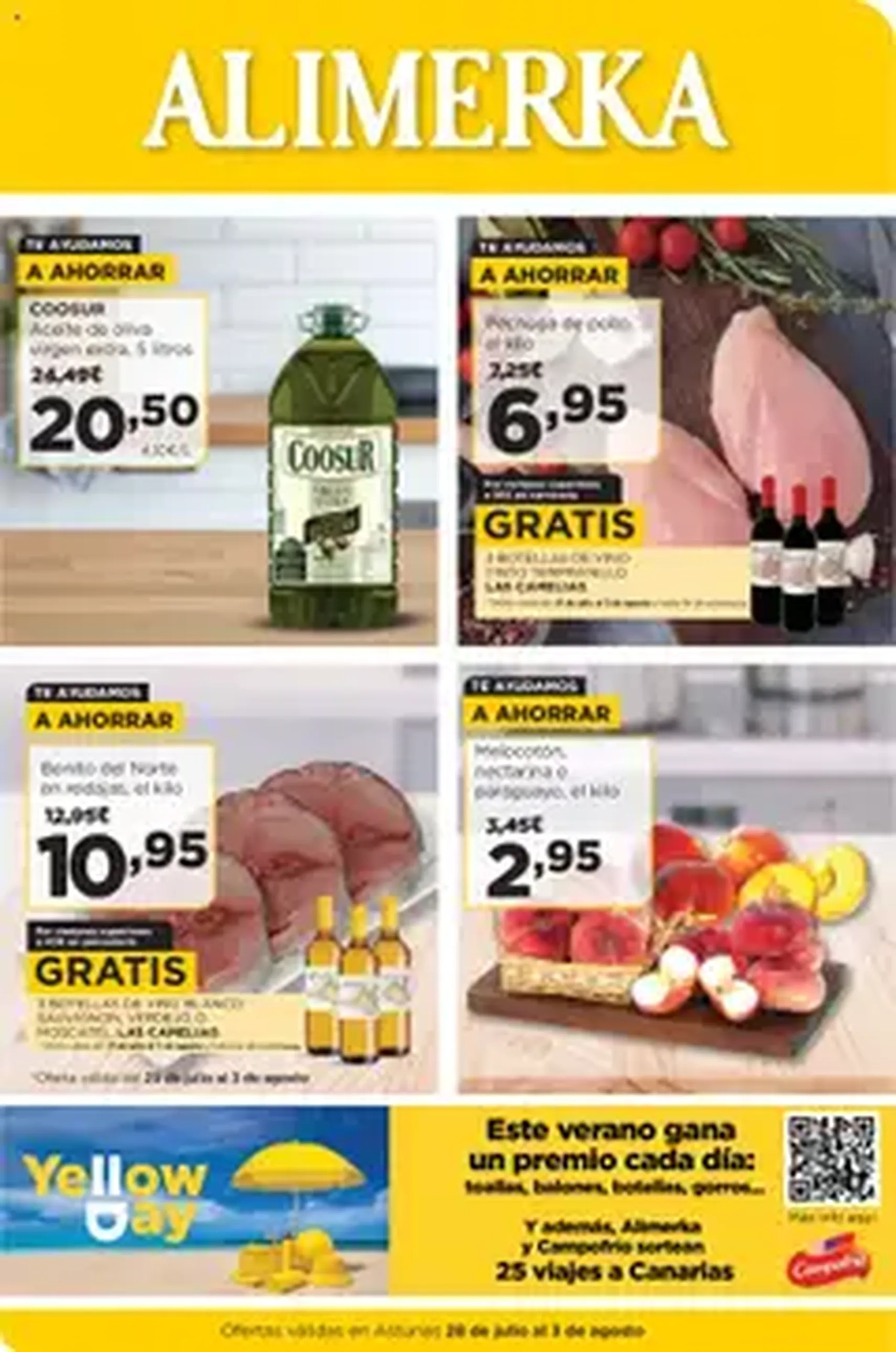 Alimerka folleto Asturias - folleto válido desde 28/07/2025 página 1 de 1