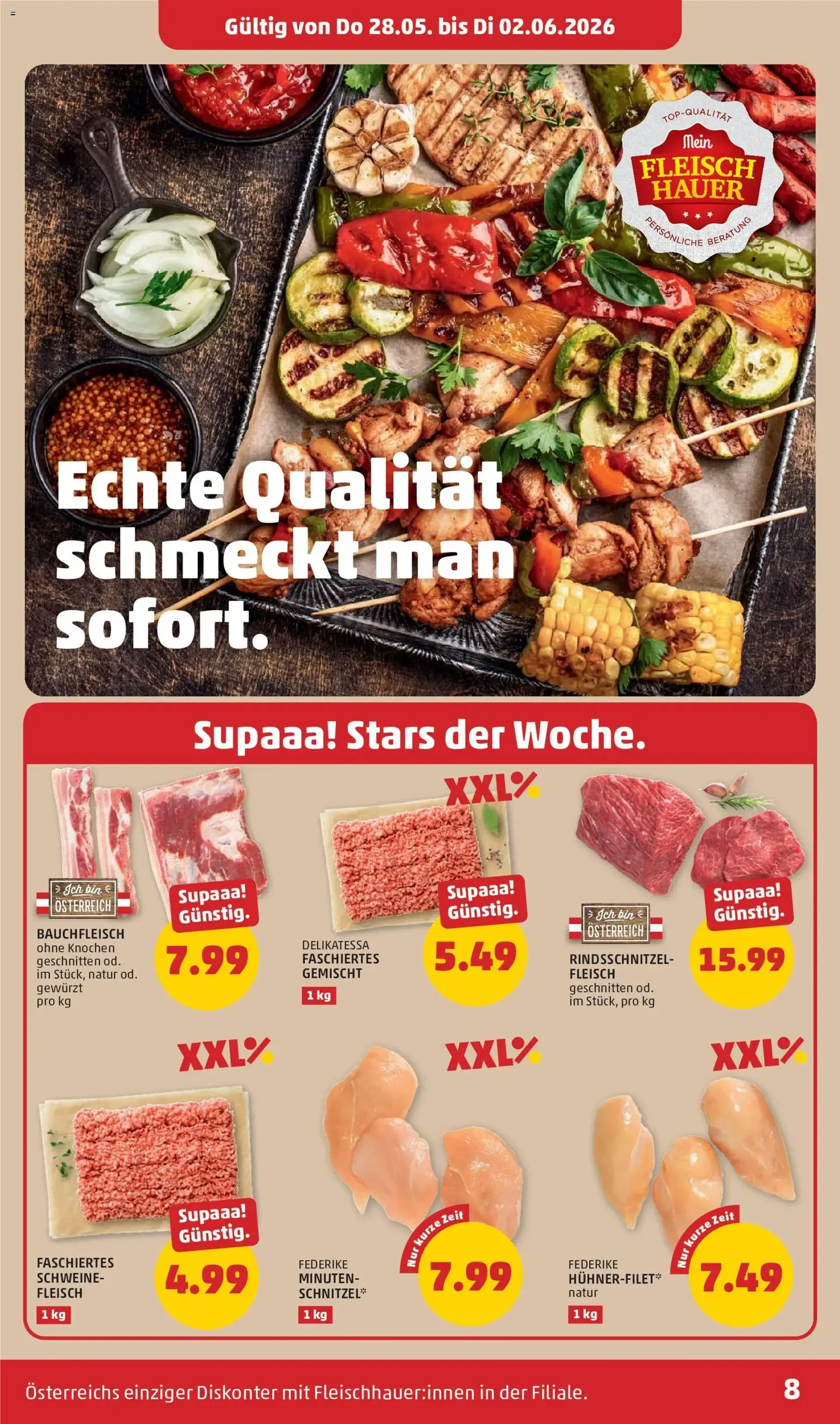 Penny Markt Flugblatt - Gültiger Prospekt ab 28.05.2026, Seite 8 von insgesamt 32