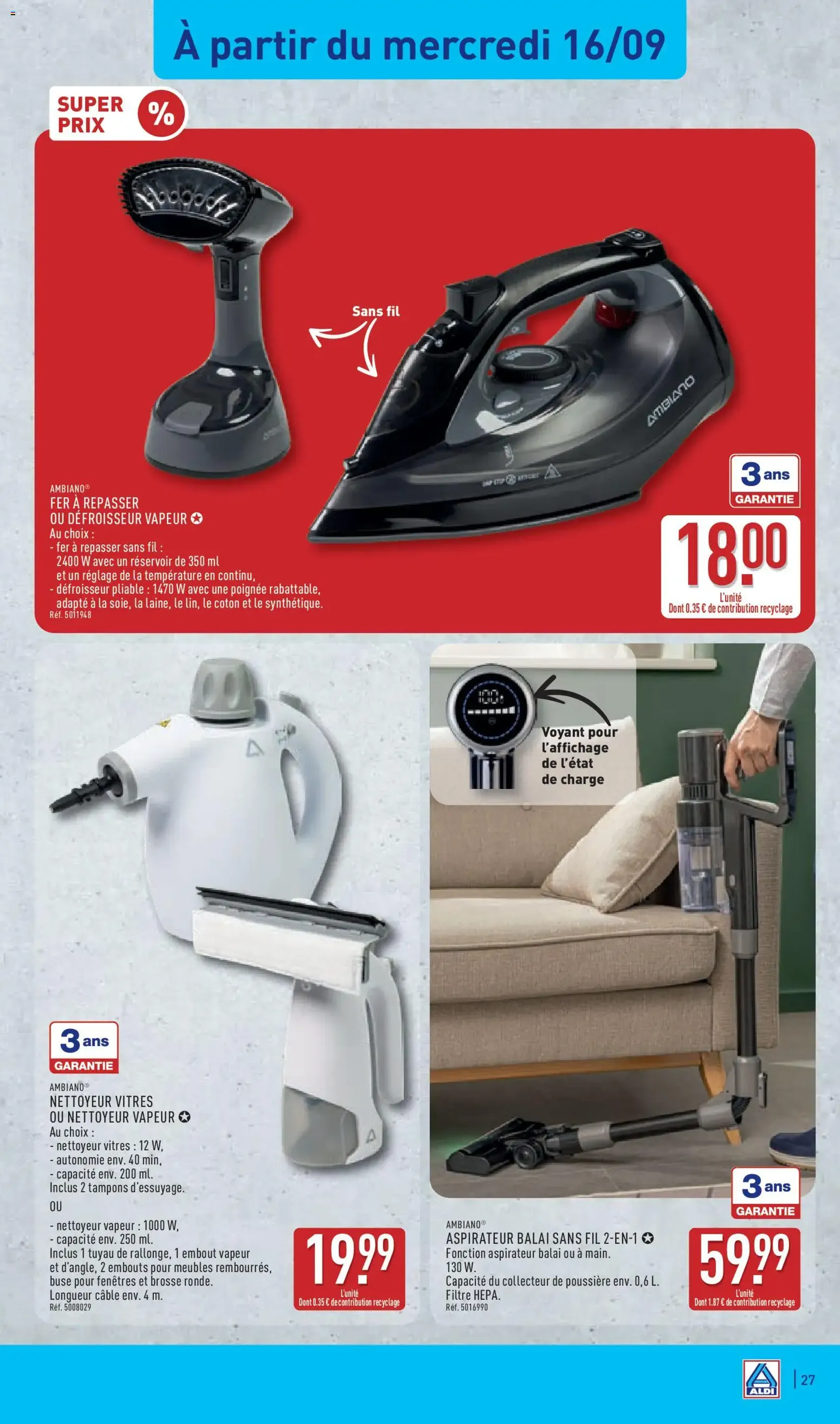 Aldi catalogue - brochure valable à partir du 15/09/2026, page 29 sur 41
