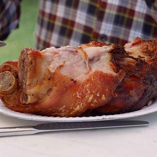 Recipe preview Delicious German style knuckle of pork