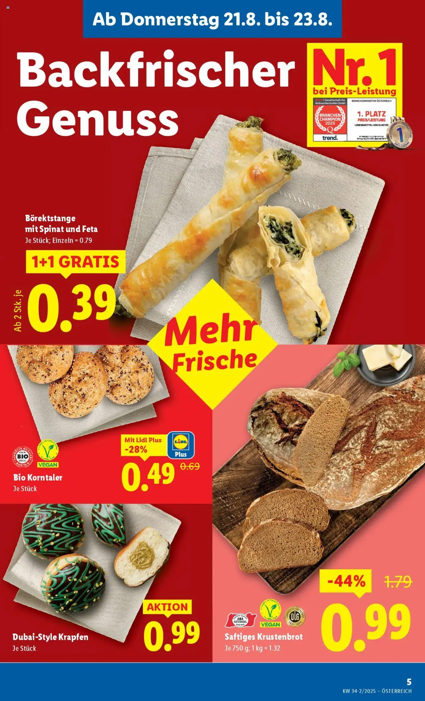 Lidl Flugblatt - Gültiger Prospekt ab 21.08.2025, Seite 7 von insgesamt 45
