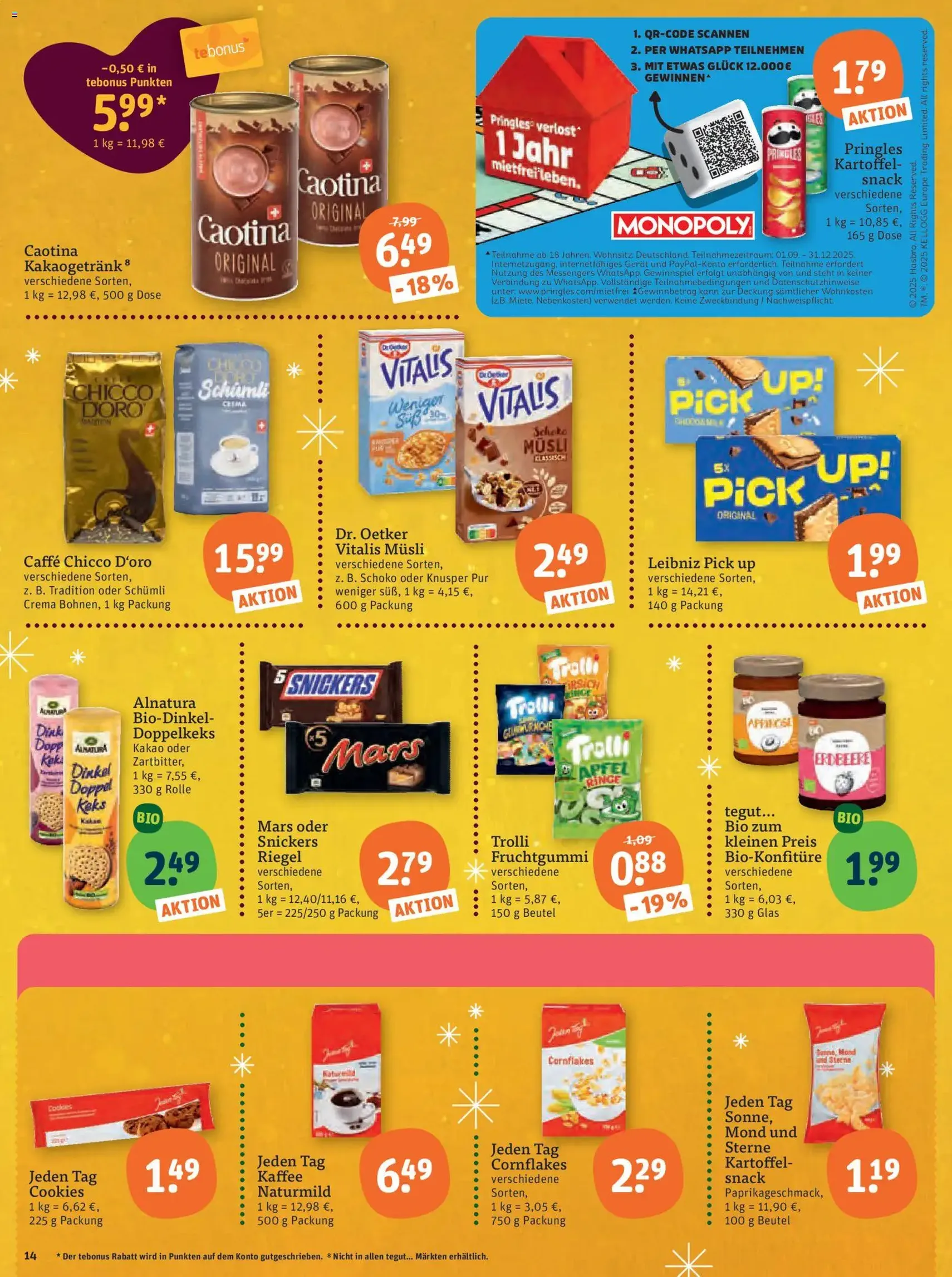 Tegut Prospekt - Gültiger Prospekt ab 08.12.2025, Seite 16 von insgesamt 23