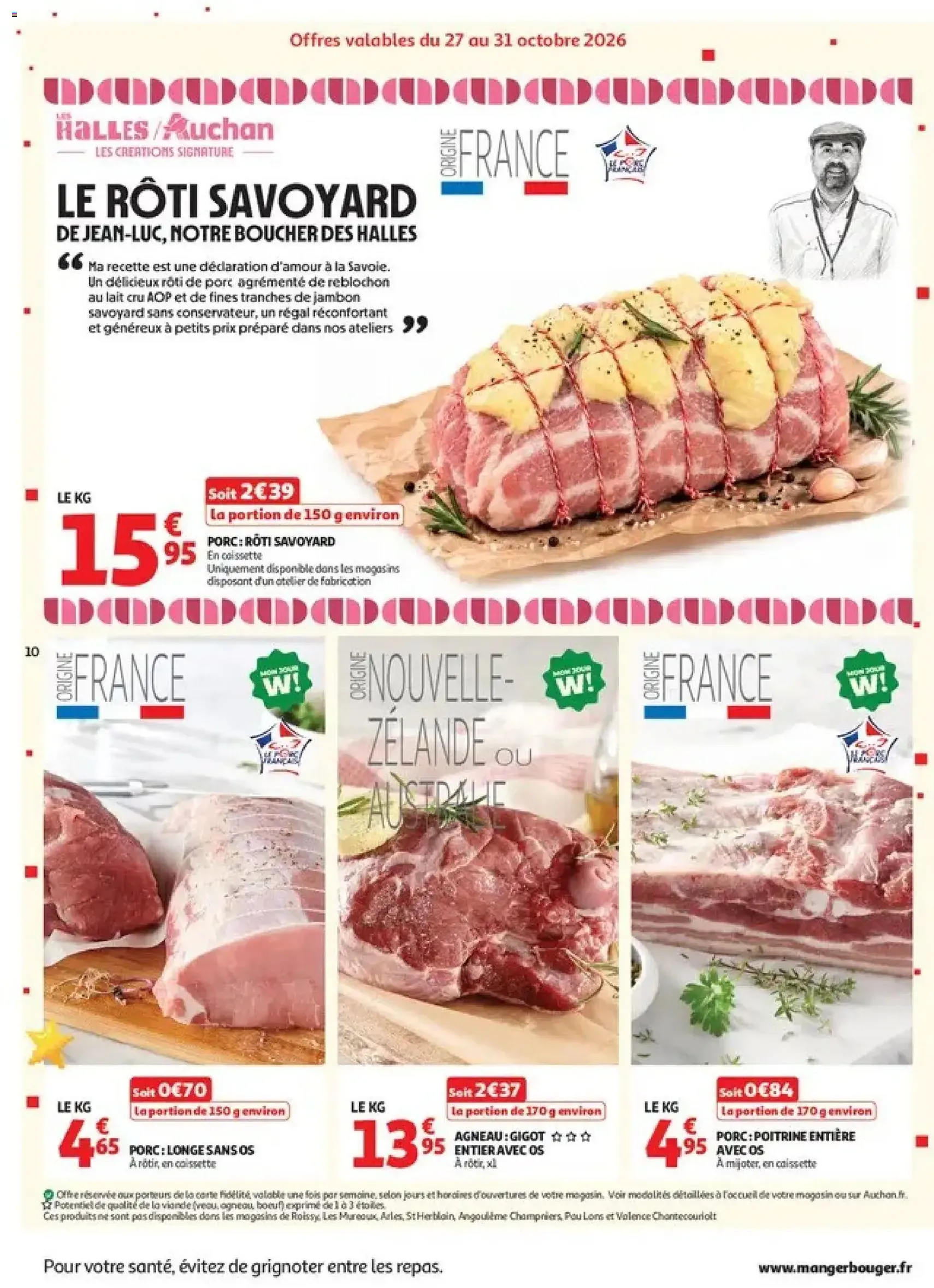 Auchan catalogue - brochure valable à partir du 27/10/2026, page 10 sur 72