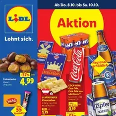 Lidl Flugblatt - Prospekt Vorschau gültig ab 08.10.2026