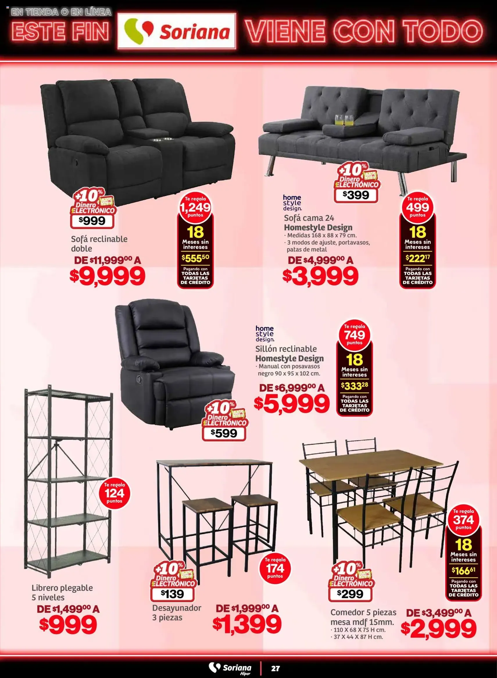 Soriana - Este fin Soriana viene con todo Híper Nacional - folleto válido desde 05/11/2025 página 27 de 38