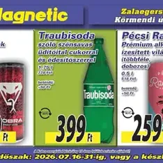 Magnetic Aktuális óriásplakátok - szórólap előnézete érvényes 2026.07.16. -tól