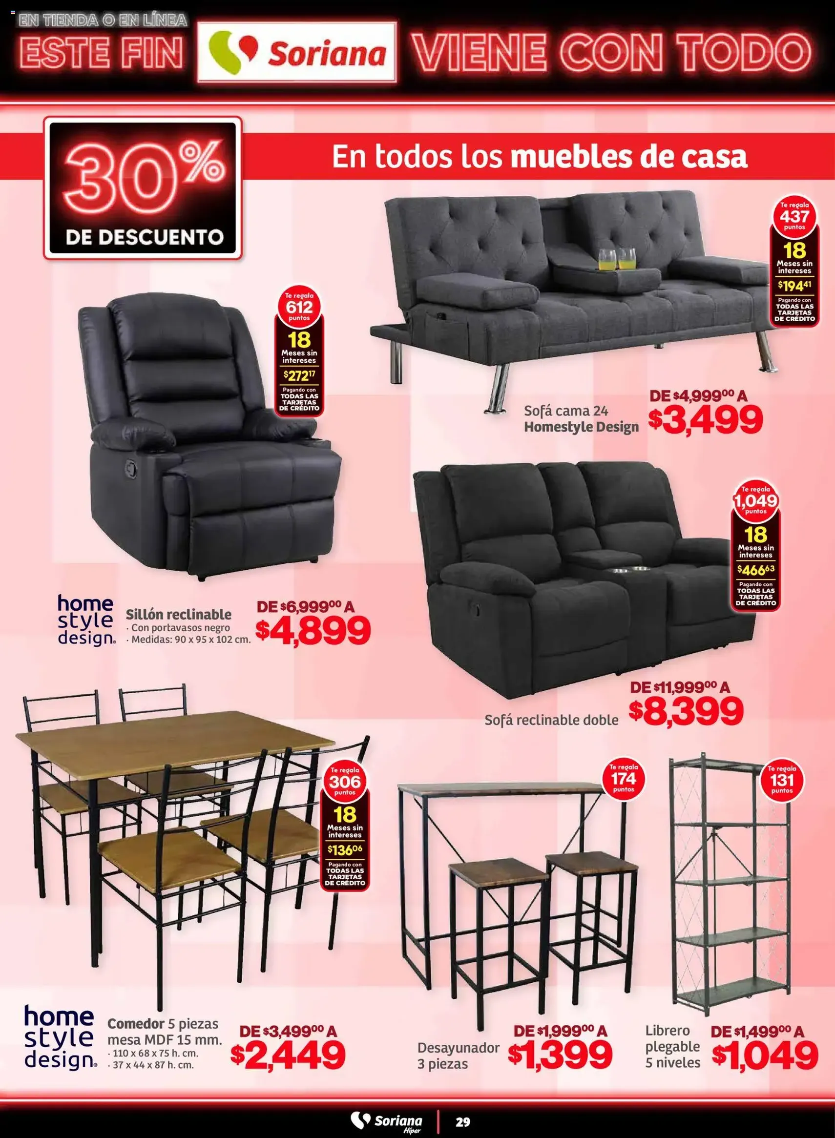 Soriana - Este fin Soriana viene con todo Híper Nacional - folleto válido desde 29/10/2025 página 29 de 35 Soriana - Este fin Soriana viene con todo Híper Nacional - folleto válido desde 29/10/2025 página 29 de 35