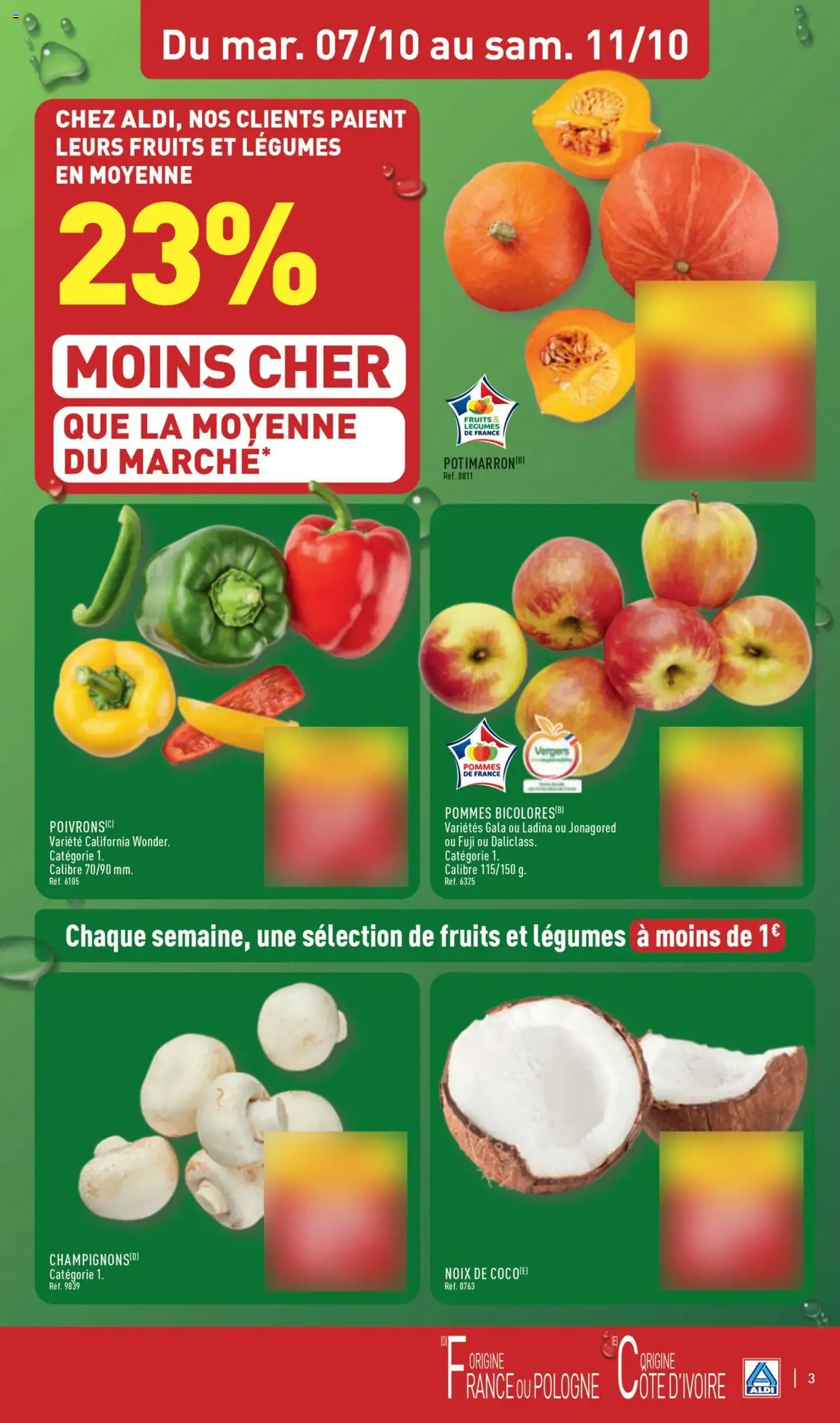 Aldi catalogue semaine 41 - brochure valable à partir du 07/10/2025, page 5 sur 54